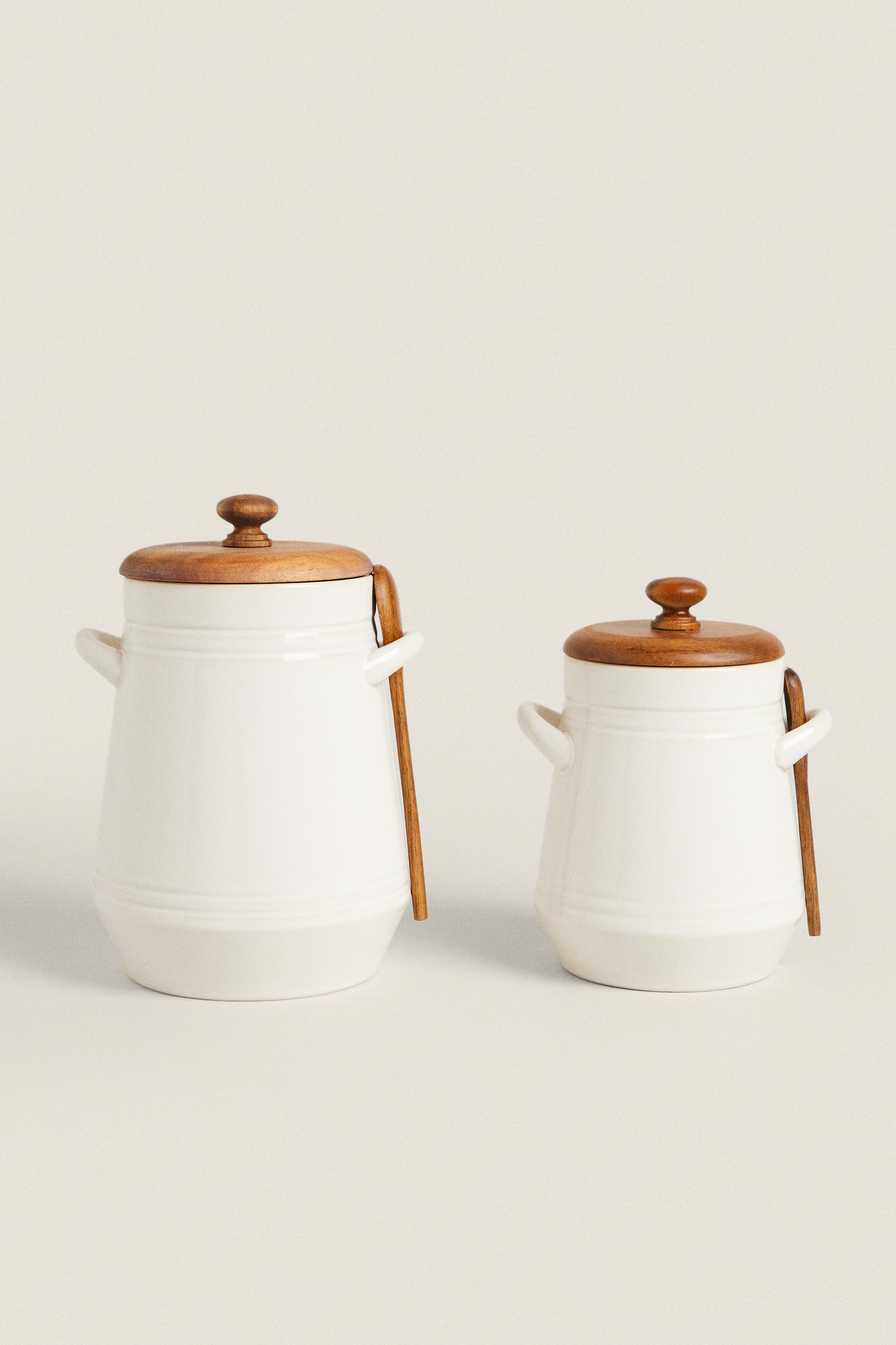 STORAGE JAR WITH SPOON Zarahome