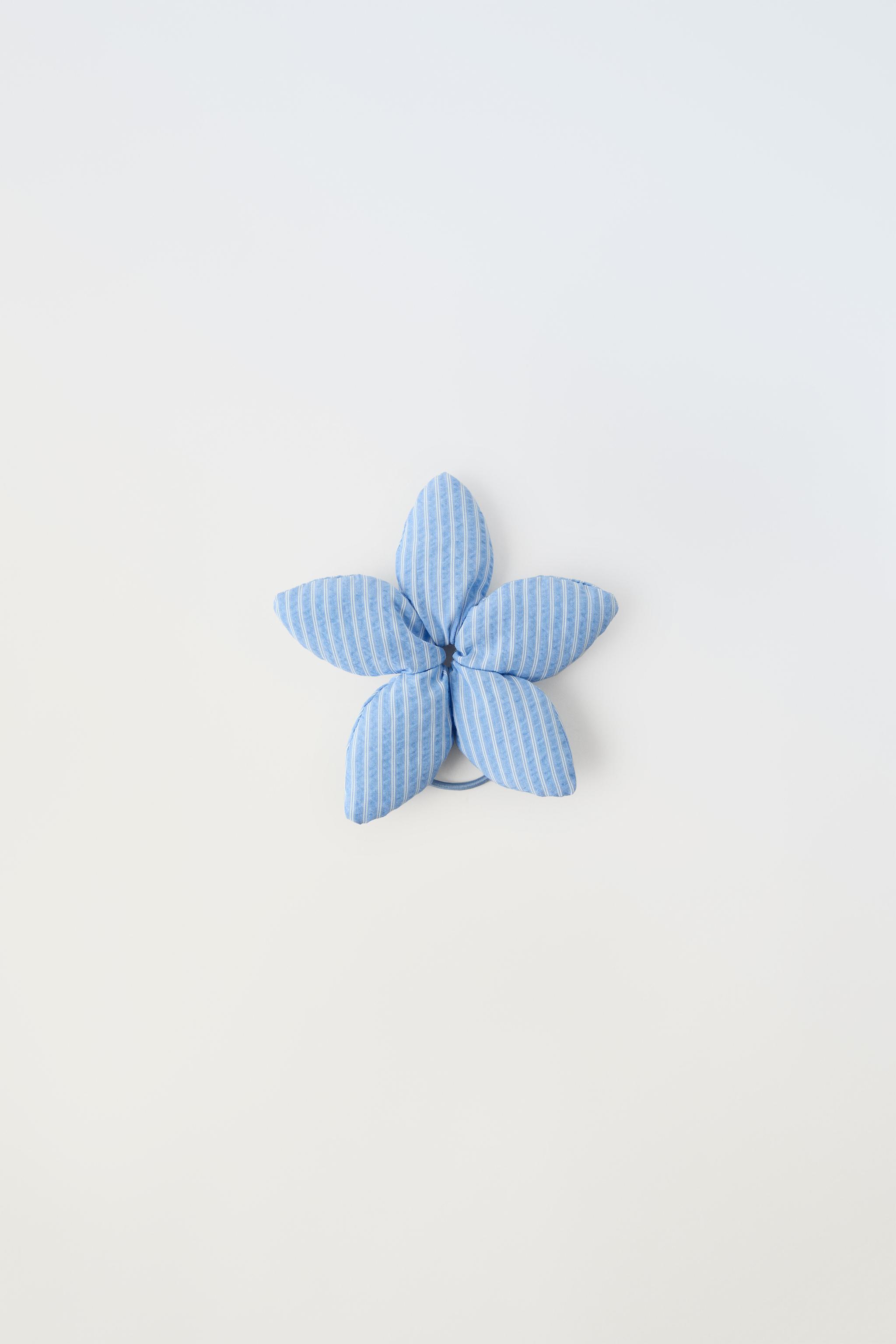 Резинка для волос ZARA STRIPED QUILTED STAR SCRUNCHIE ZARA