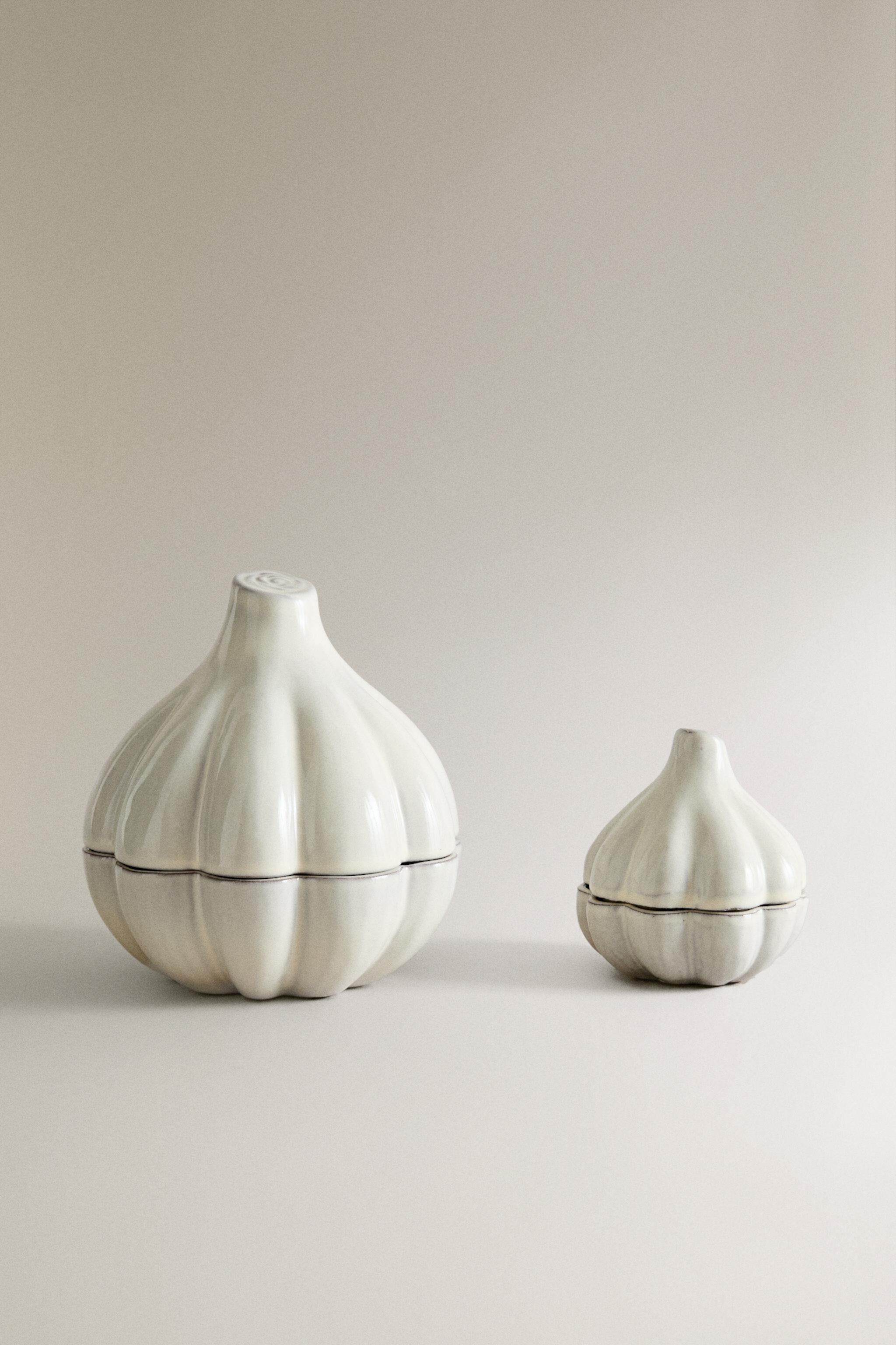 TERRACOTTA GARLIC STORAGE JAR Zarahome