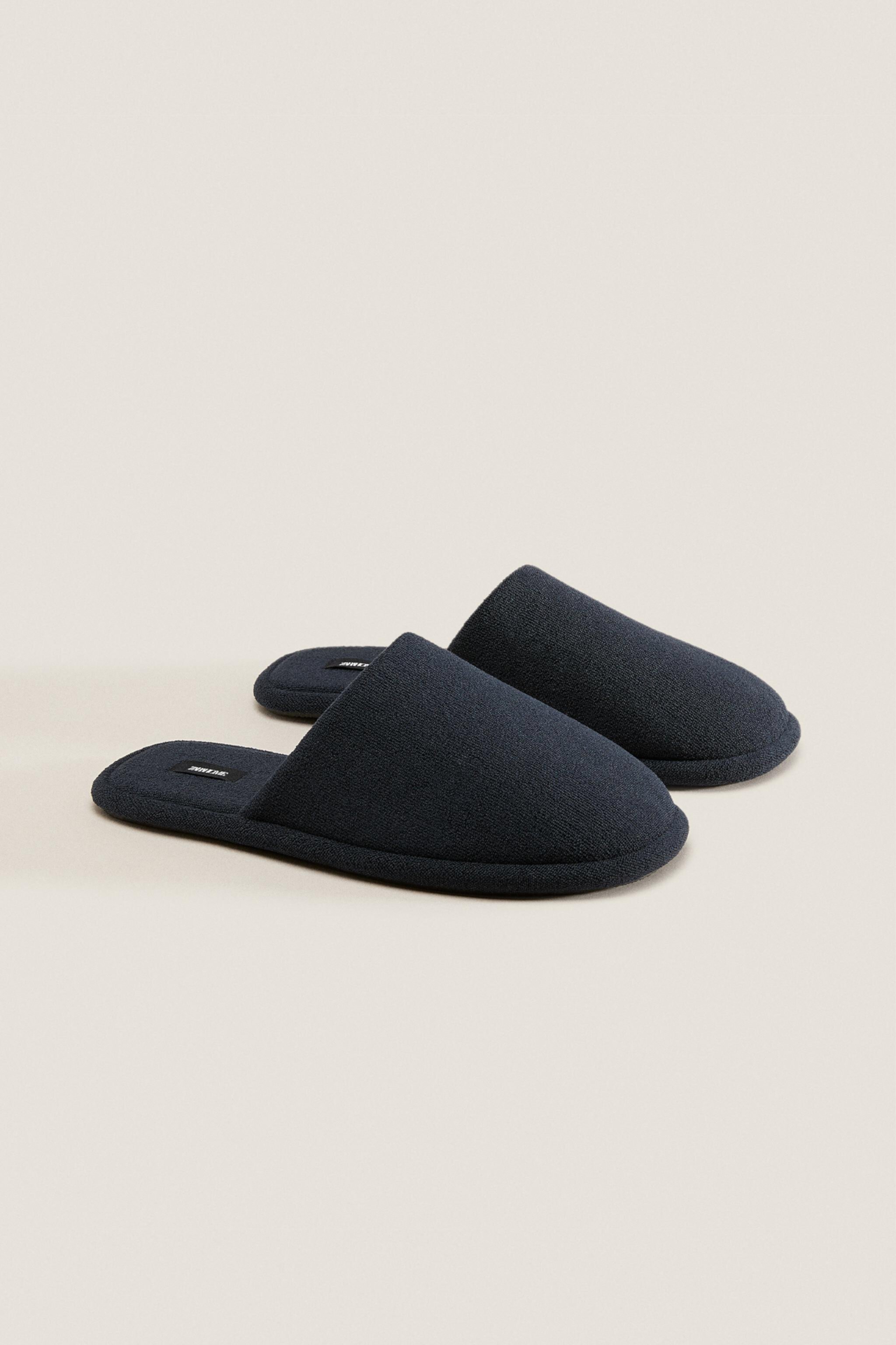 u Тапочки Zara Home TERRYCLOTH SLIPPERS WITH WELT Zara Home