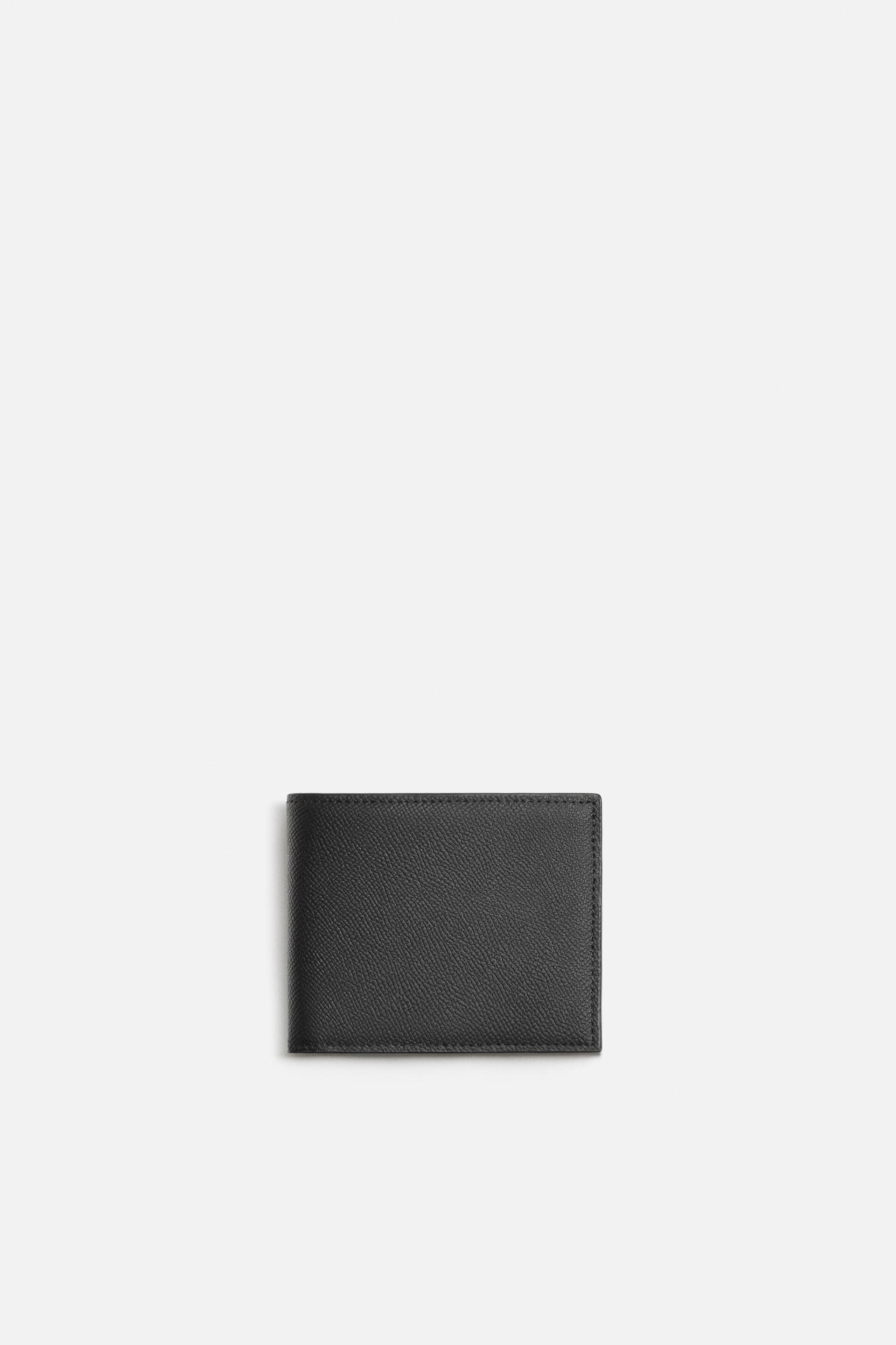 Бумажник ZARA TEXTURED CARD WALLET ZARA