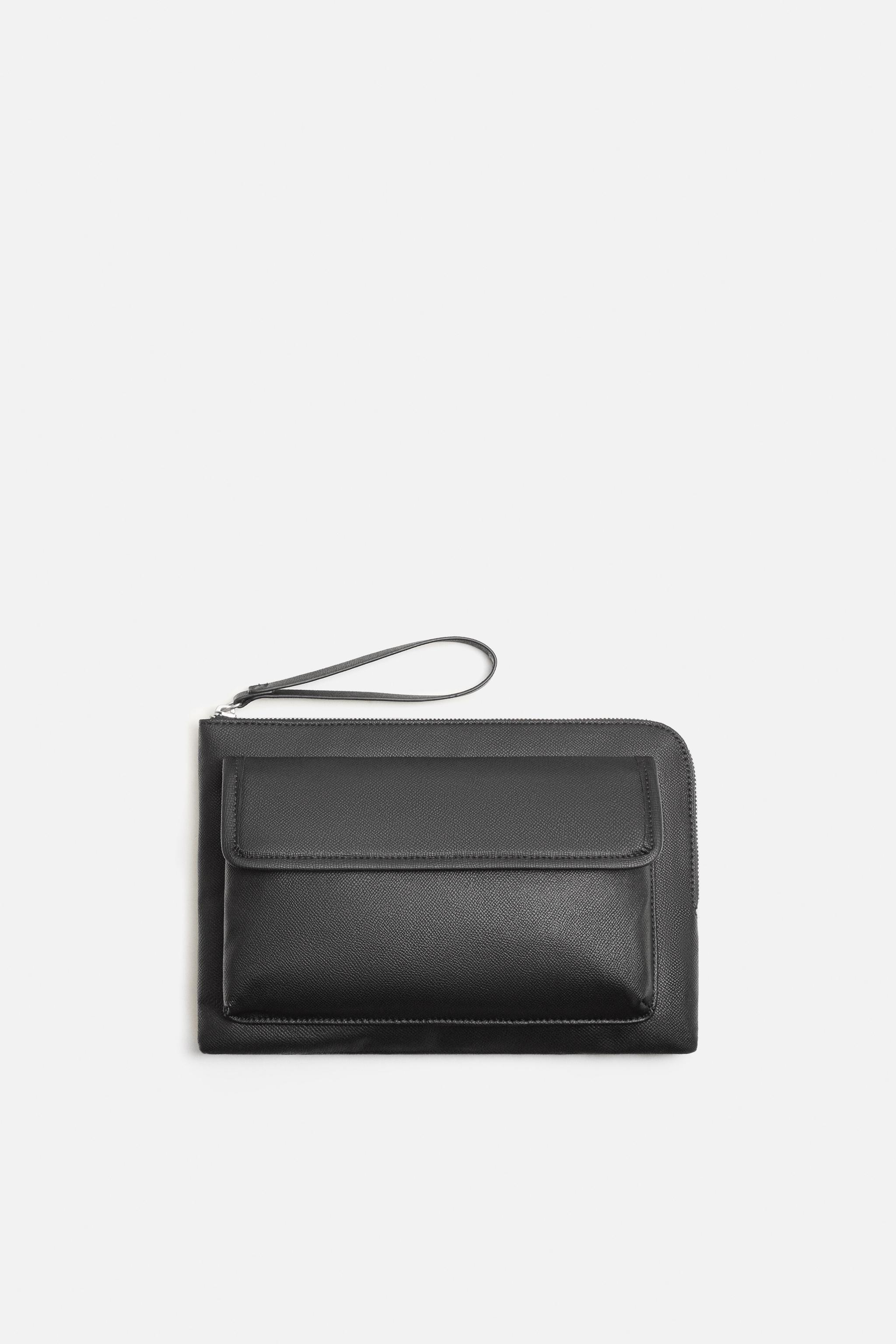 Кошелек ZARA TEXTURED FLAP POCKET ZARA