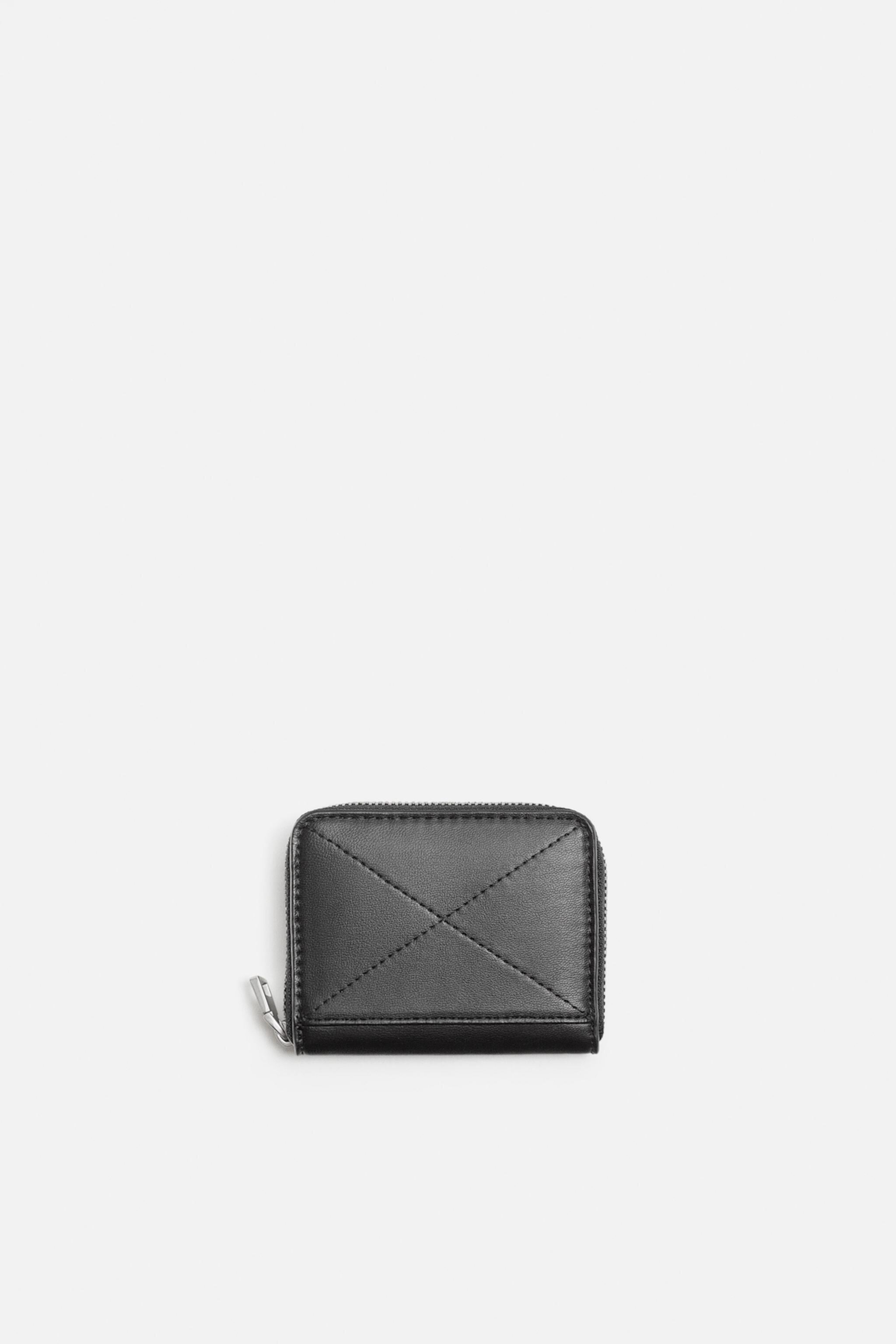 Бумажник ZARA TOPSTITCHING COIN PURSE ZARA