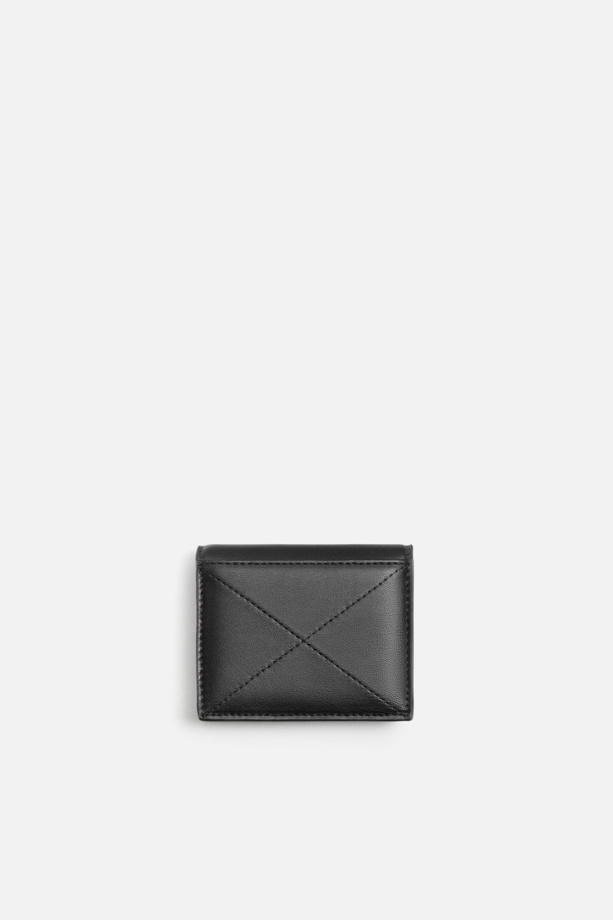 Кошелек ZARA TOPSTITCHING COIN PURSE ZARA