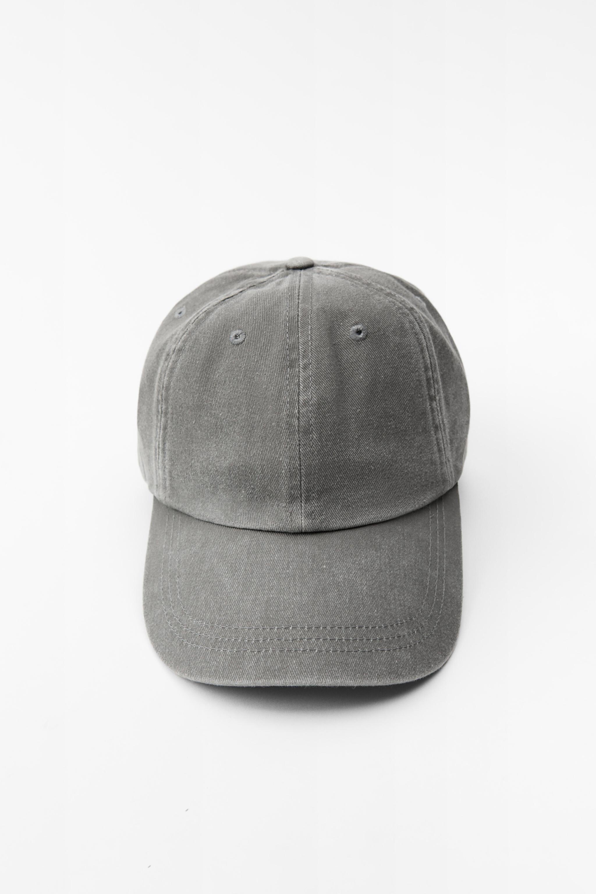 Бейсболка ZARA WASHED EFFECT TWILL CAP ZARA