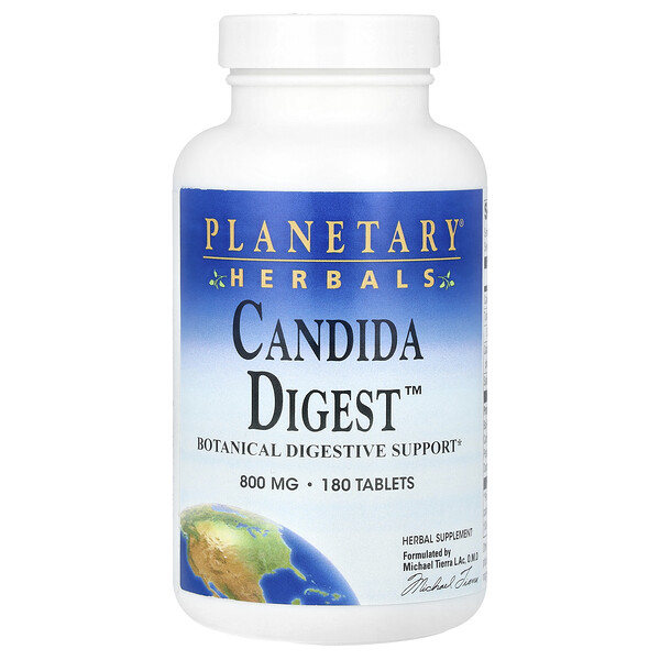 Candida Digest™, 180 Tablets (Таблетки) Planetary Herbals