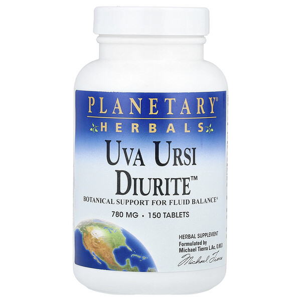 Uva Ursi Diurite™, 150 Tablets (Таблетки) Planetary Herbals