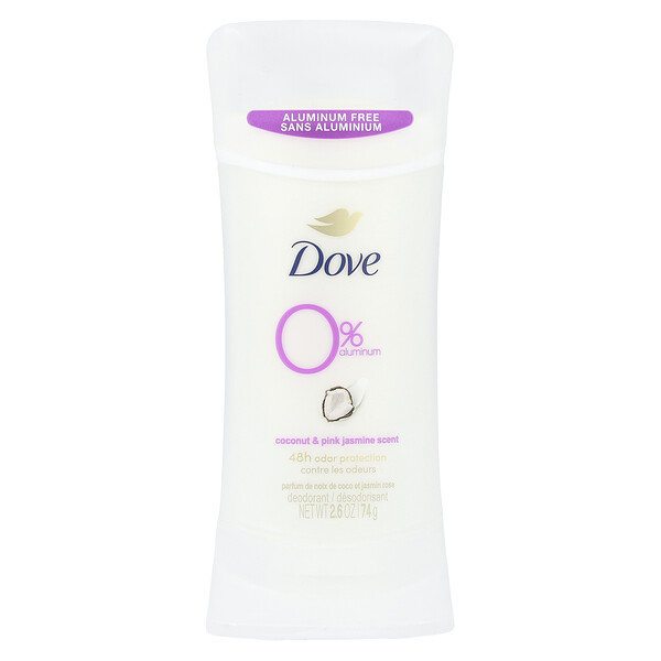 Aluminum Free Deodorant, Coconut & Pink Jasmine, 2.6 oz (74 g) Dove