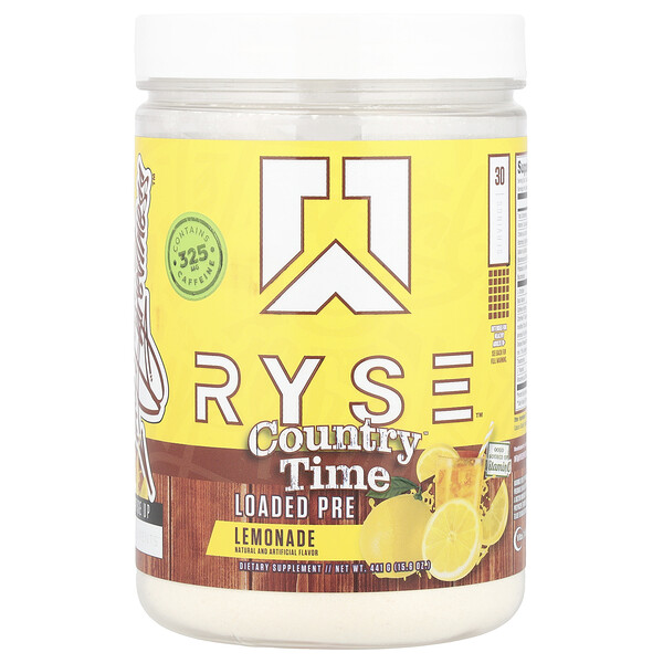 Loaded Pre, Country Time™ Lemonade, 15.6 oz (Унции) (441 g) RYSE