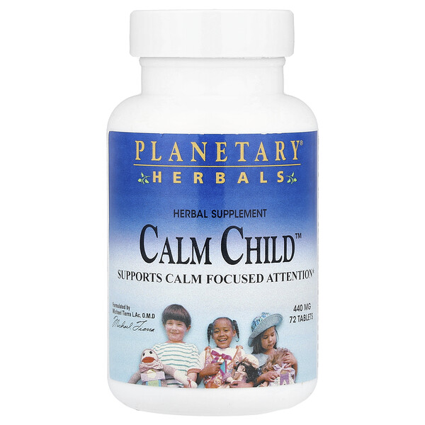 Calm Child™, 72 Tablets (Таблетки) Planetary Herbals