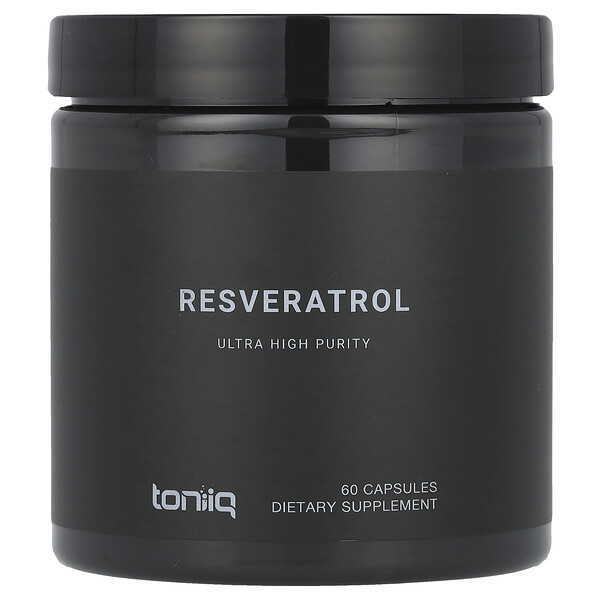 Resveratrol, 60 Capsules (Капсулы) Toniiq