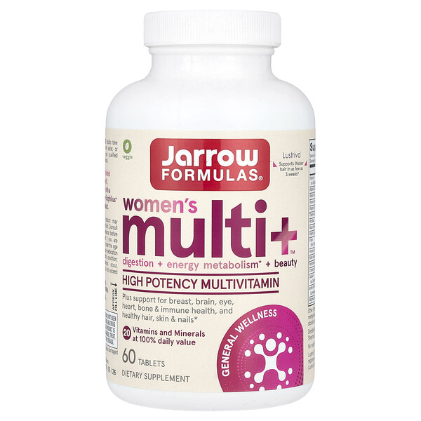 Women's Multi+™, 60 Tablets (Таблетки) Jarrow Formulas