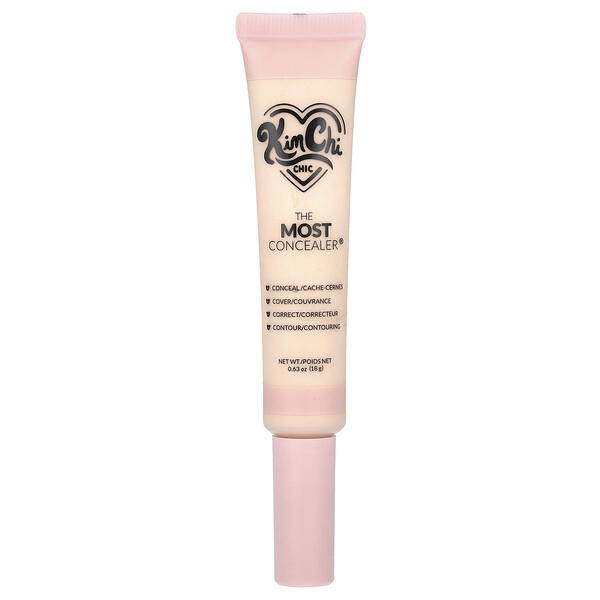 The Most Concealer®, 03 Light Beige, 0.63 oz (18 g) Kimchi Beauty