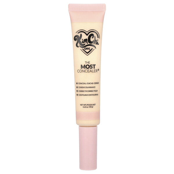 The Most Concealer®, 04 Medium Beige, 0.63 oz (18 g) Kimchi Beauty