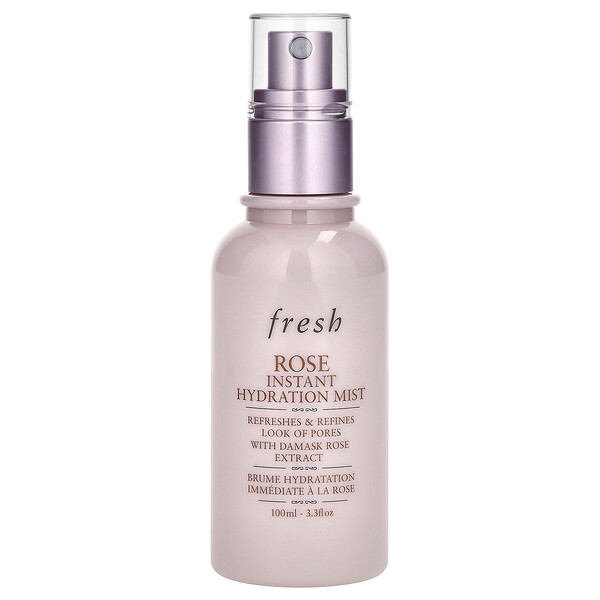 Rose Instant Hydration Mist, 3.3 fl oz (100 ml) Fresh