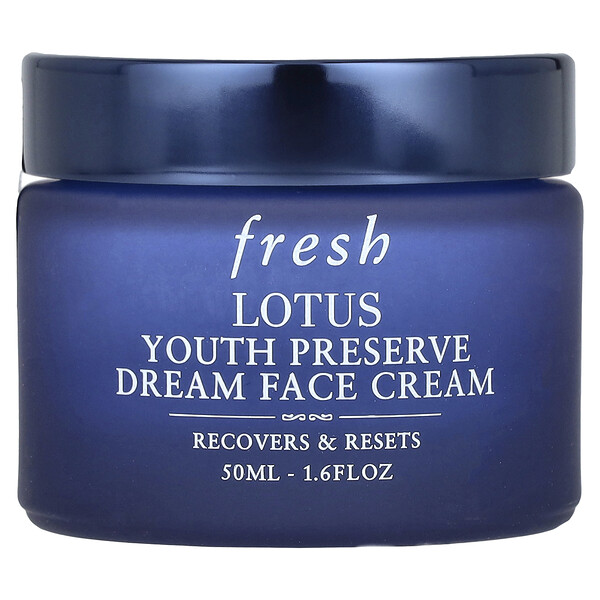 Lotus, Youth Preserve Dream Face Cream, 1.6 fl oz (50 ml) Fresh