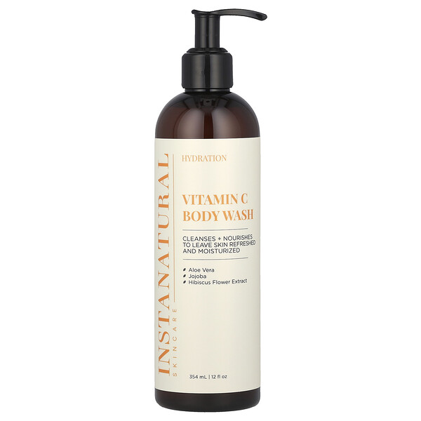 Vitamin C Body Wash, 12 fl oz (354 ml) InstaNatural