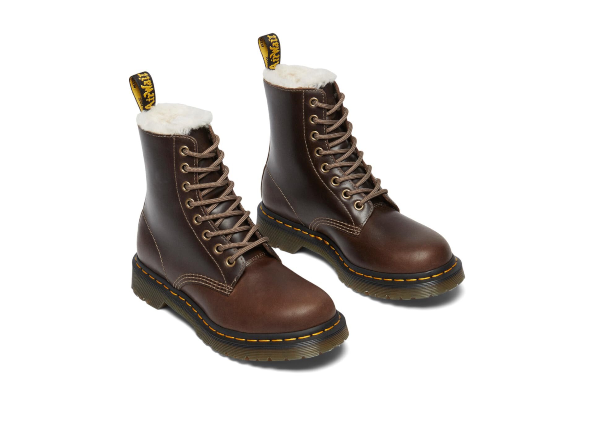 Женские Ботинки на шнуровке Dr. Martens 1460 Serena с искусственным мехом Dr. Martens