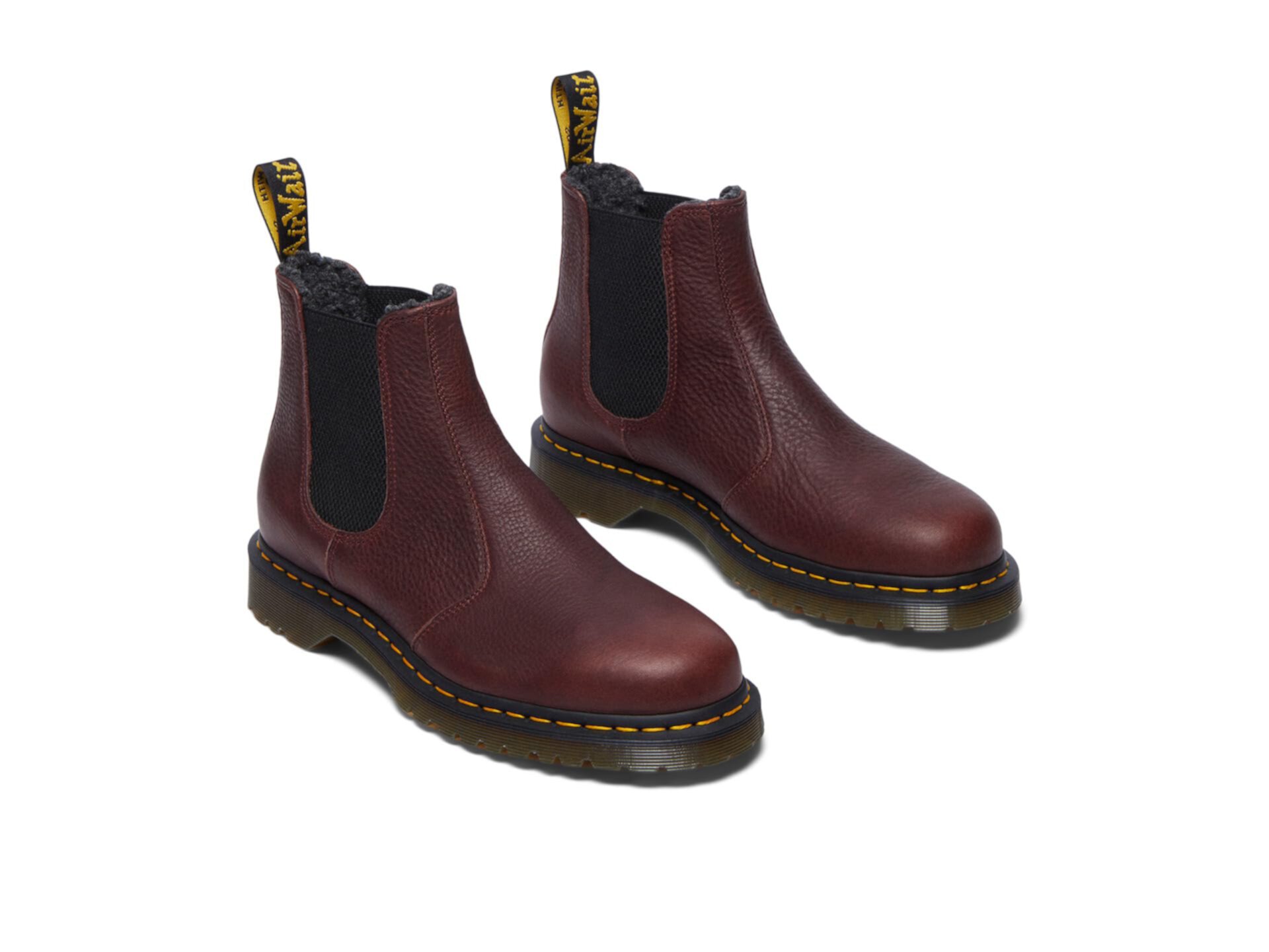 Кожаные утепленные ботинки Chelsea Dr. Martens 2976 Warmwair с амортизацией EVA Dr. Martens