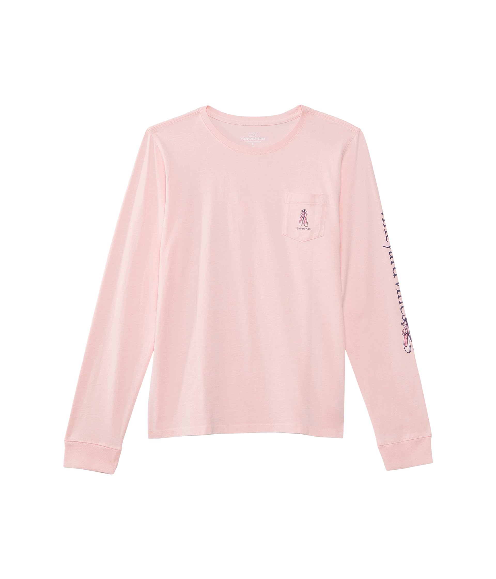 Детская футболка Vineyard Vines Ballerina Длинный рукав Vineyard Vines