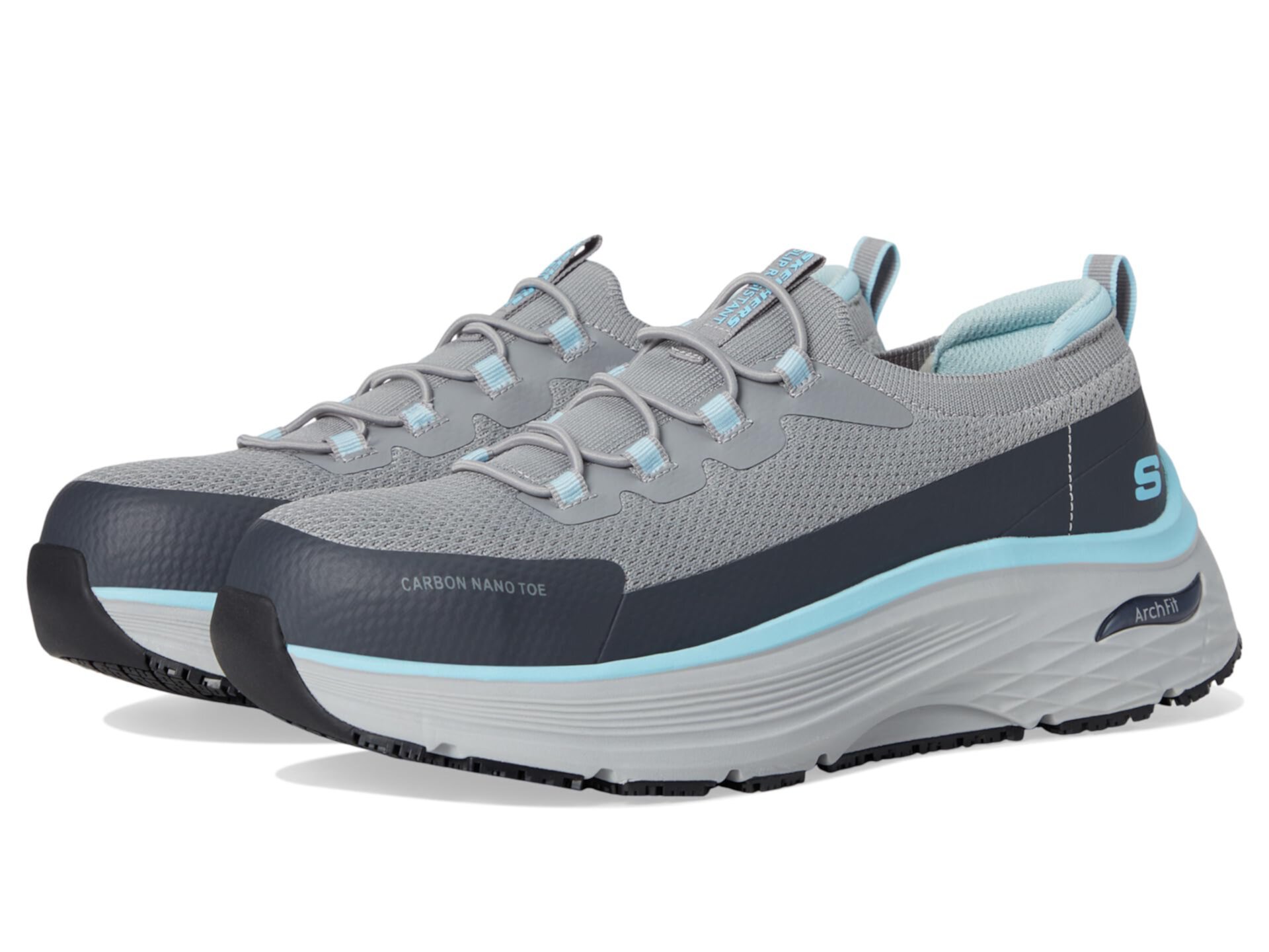 Кроссовки SKECHERS Work Max Cushioning Arch Fit SR - Nixx с защитным носком SKECHERS Work