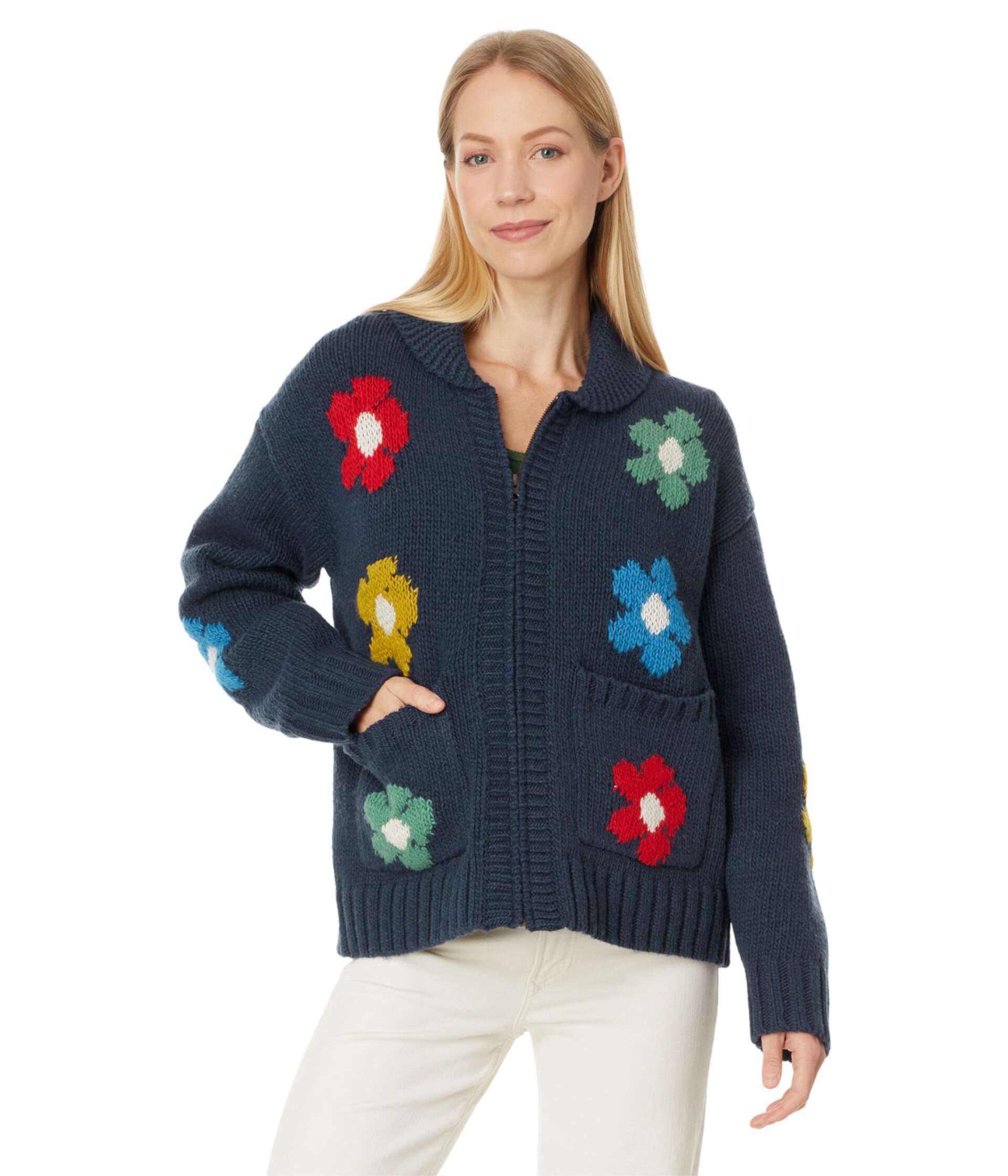 Женский Свитер Toad&Co Nitsa Zip Cardigan Toad&Co