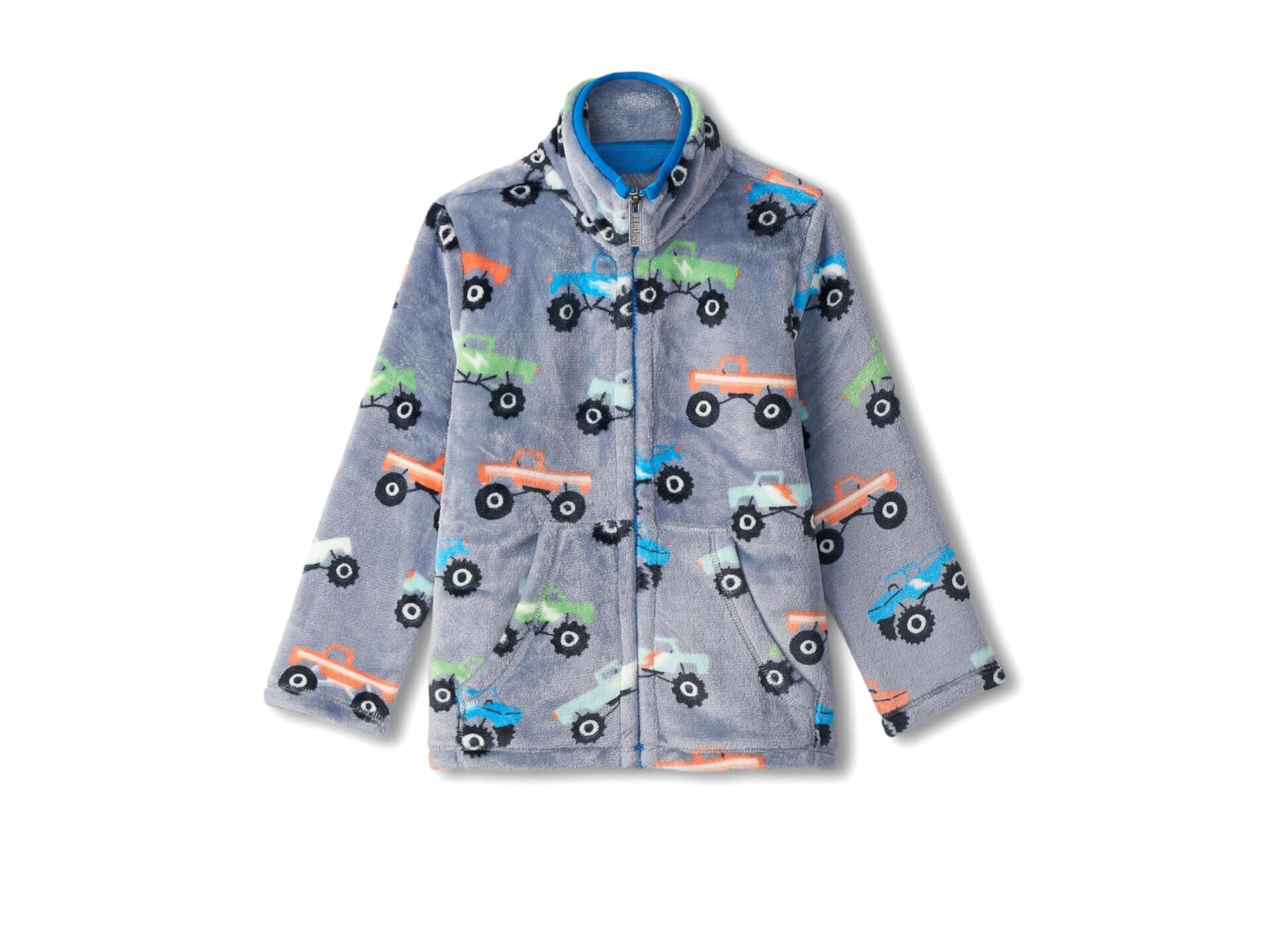 Детская Куртка Hatley Monster Trucks Fuzzy Fleece Zip-Up Hatley