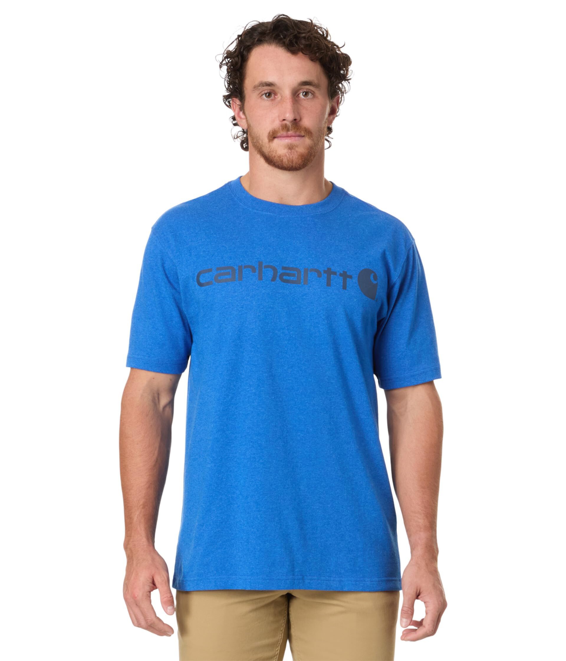 Мужская Футболка Carhartt Loose Fit Heavyweight Short-Sleeve Logo Graphic Carhartt