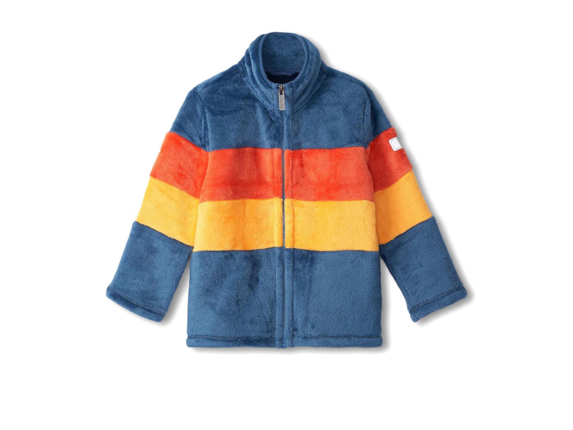 Детская Ветровка Hatley Koi Colour Block Fuzzy Fleece Zip-Up Hatley