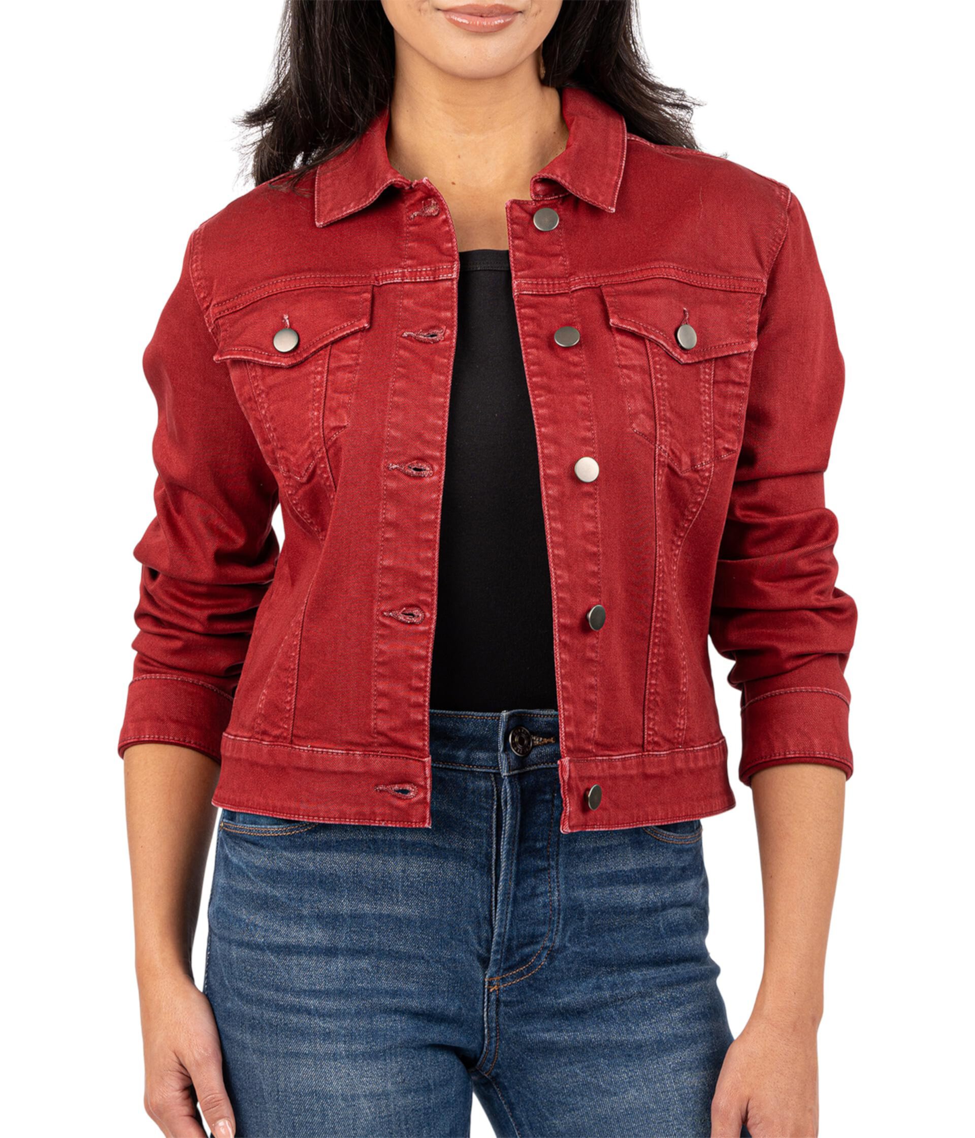 Женский Блейзер KUT from the Kloth Julia Crop Jacket с опущенным плечом KUT from the Kloth