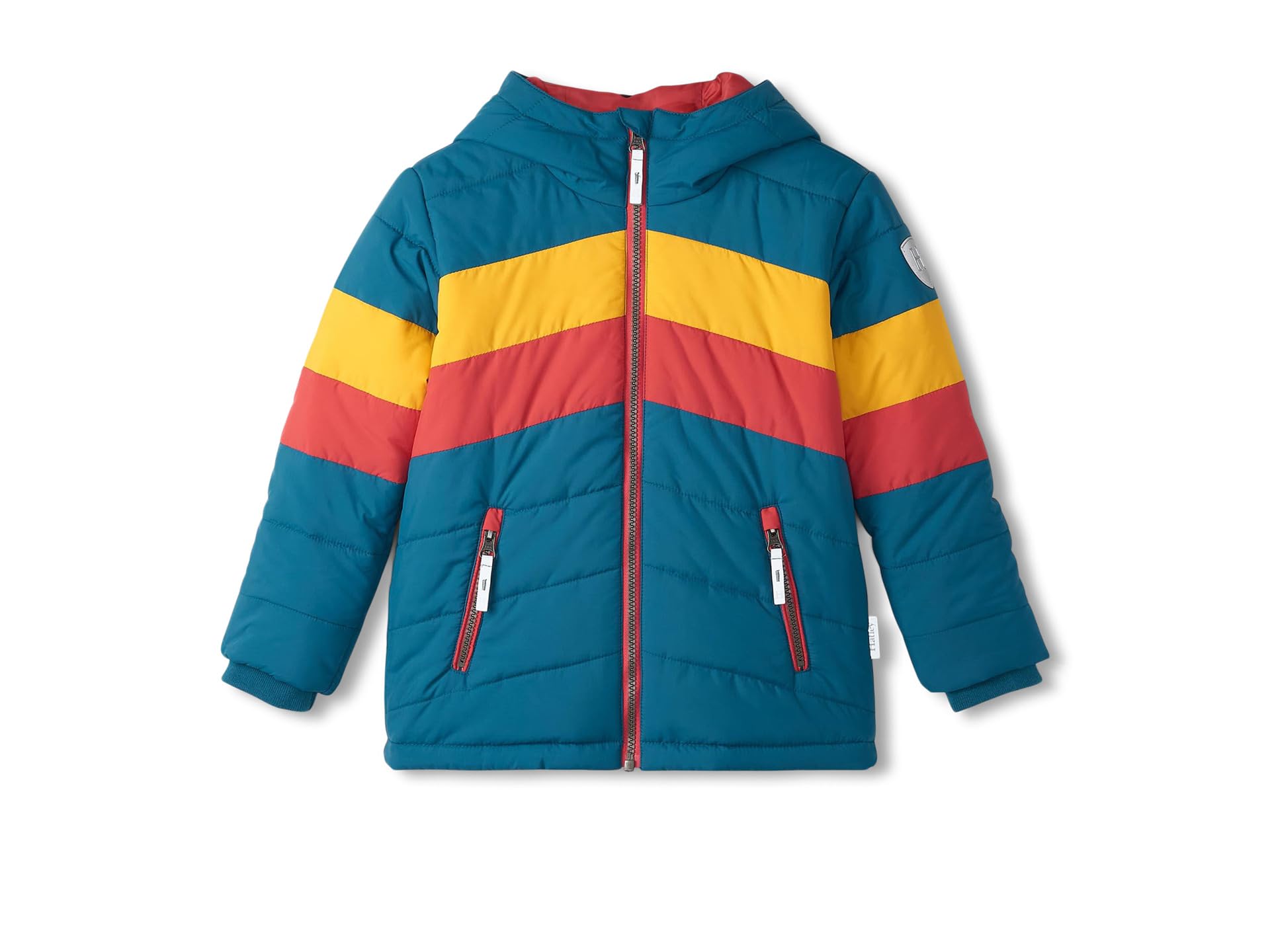 Детская Ветровка Hatley Aspen Colourblock Puffer Jacket Hatley