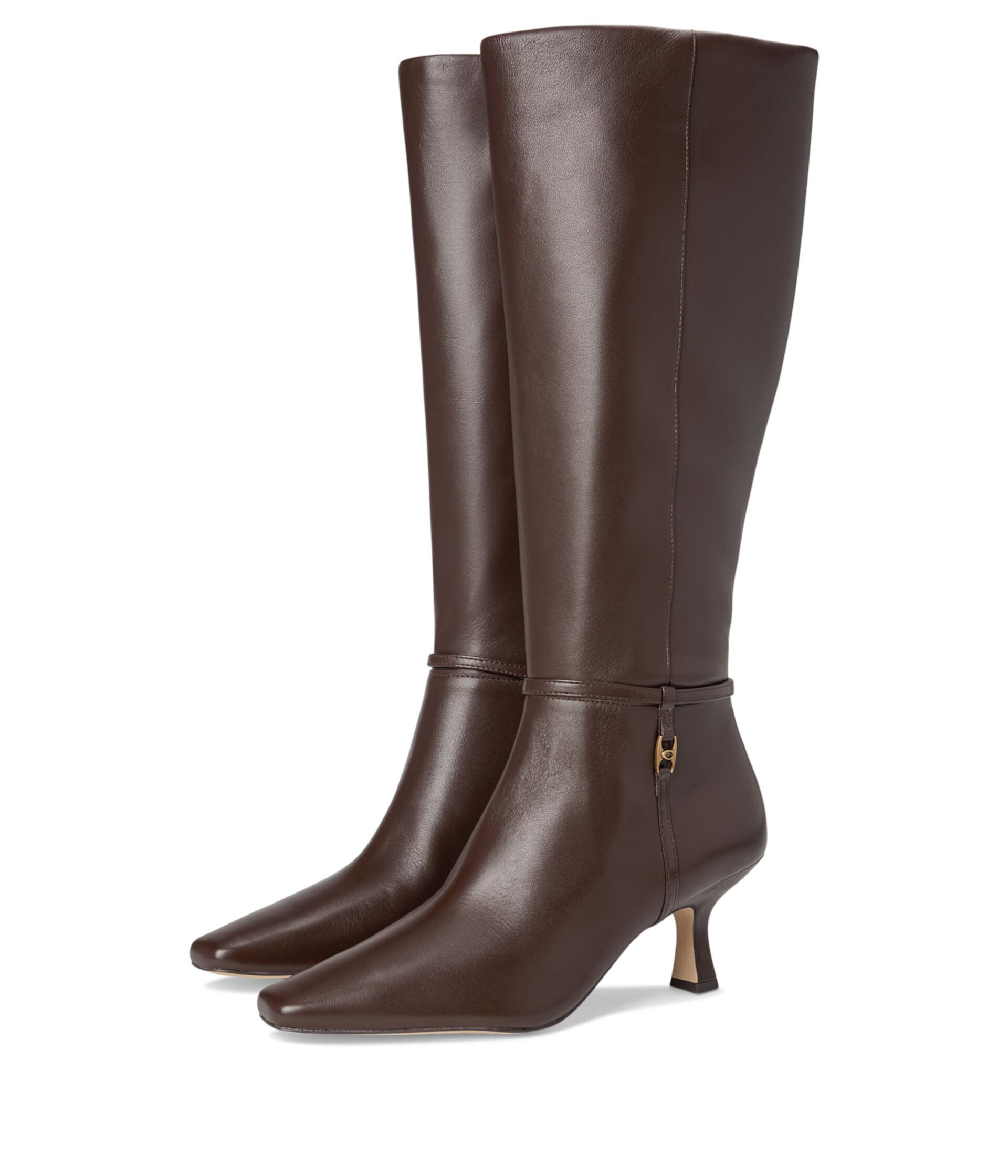 Raquel Leather Boots II Coach