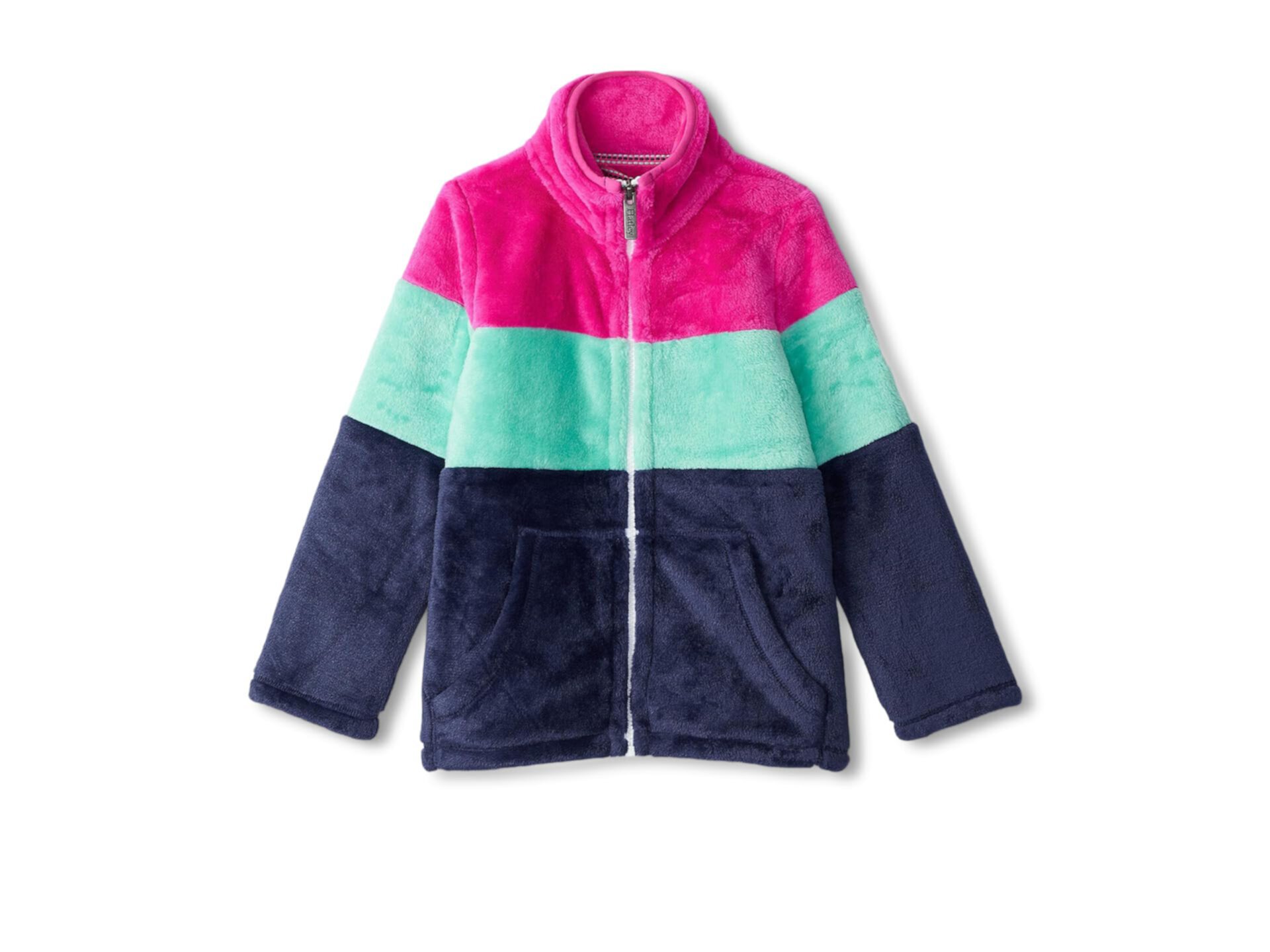 Детская Куртка Hatley Colourblock Stripes Fuzzy Fleece Zip-Up Hatley