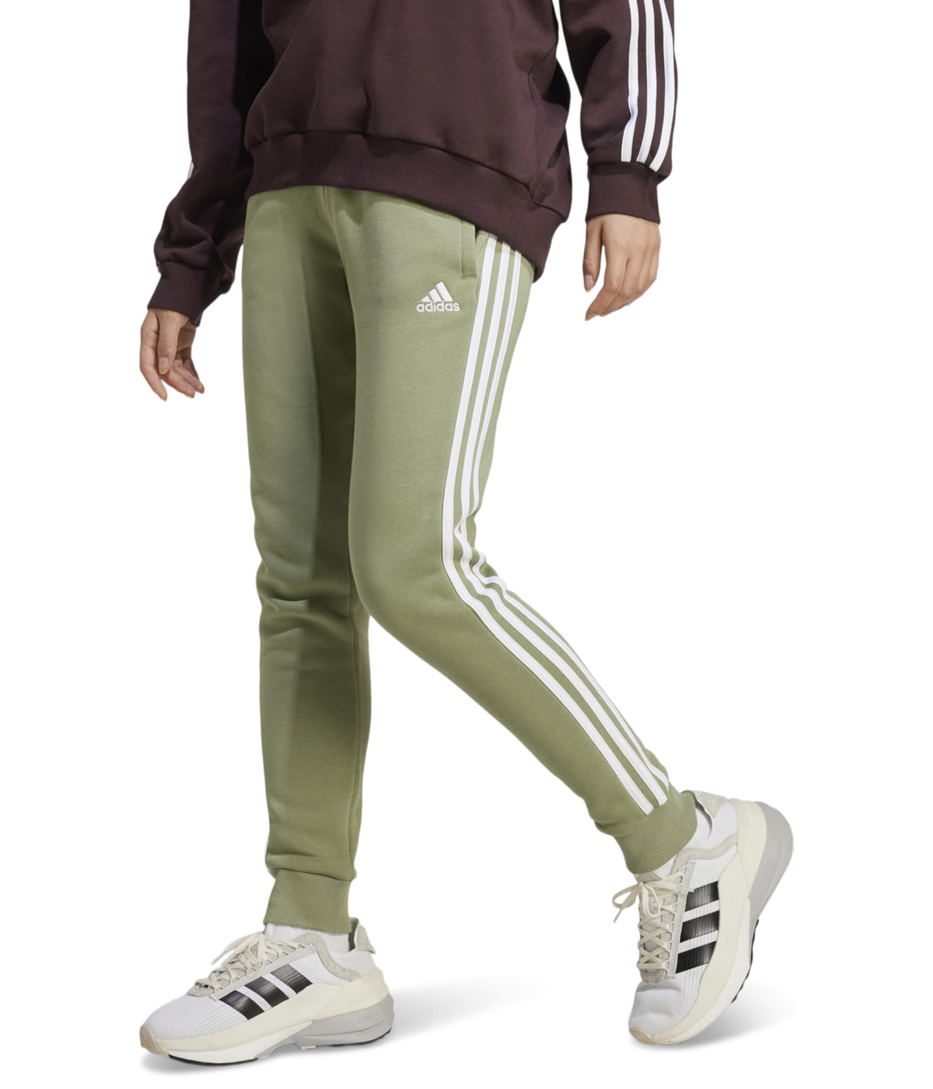 Женские Брюки Adidas Essentials 3-Stripes Fleece Adidas