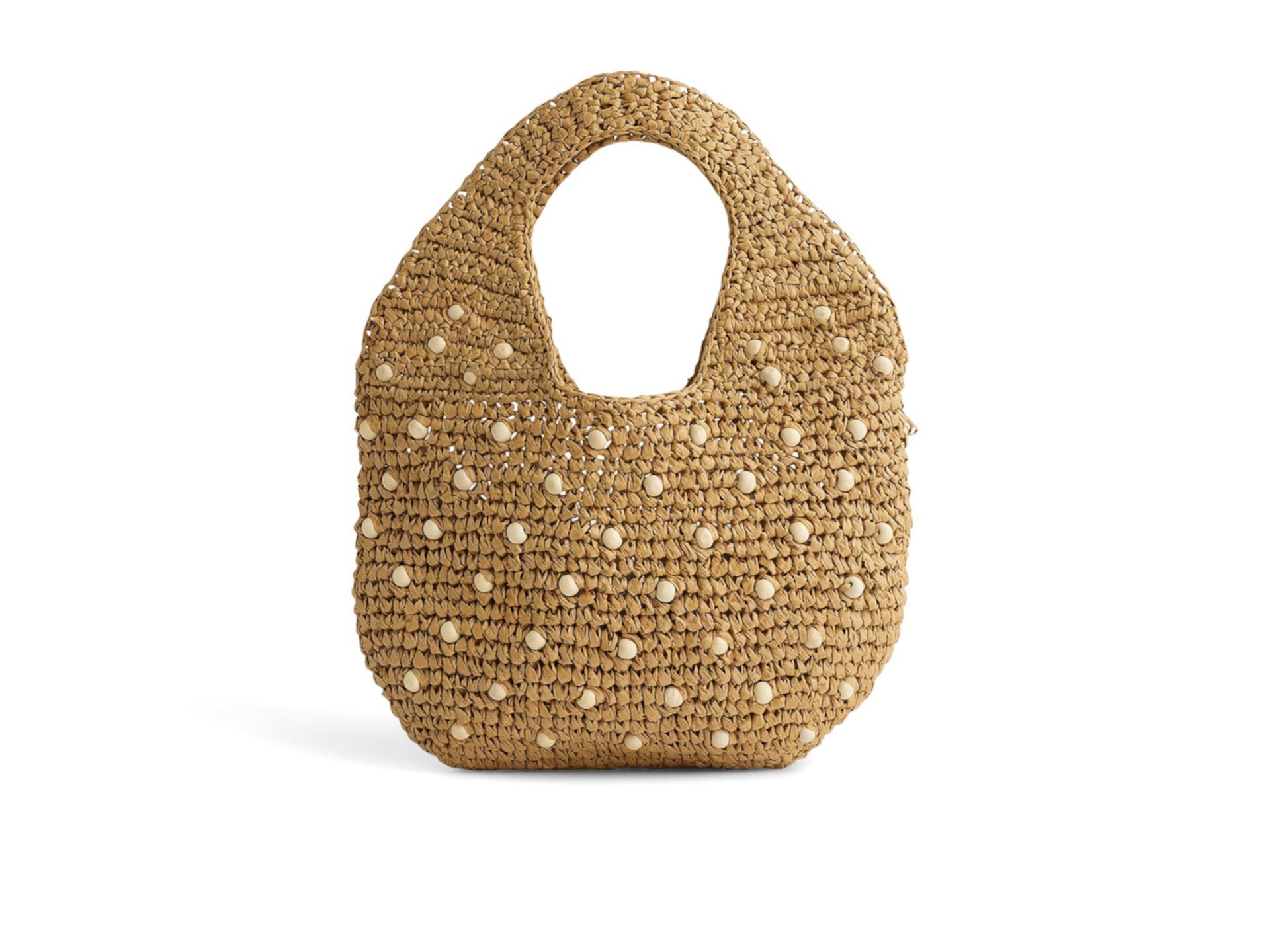 Сумка клатч Madewell Micro Straw Material Everyday Bag: Bead Madewell