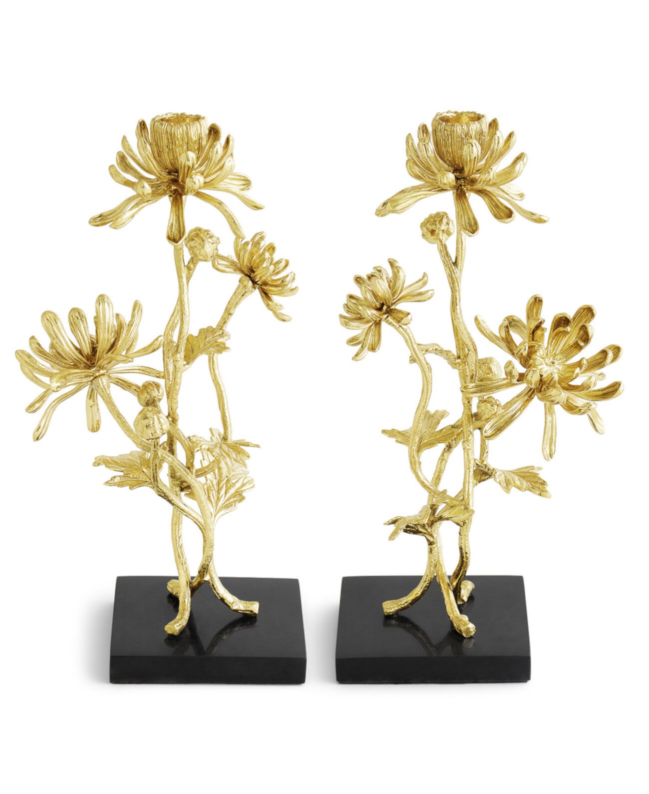 Dahlia Tall Candleholders, Set of 2 MICHAEL ARAM