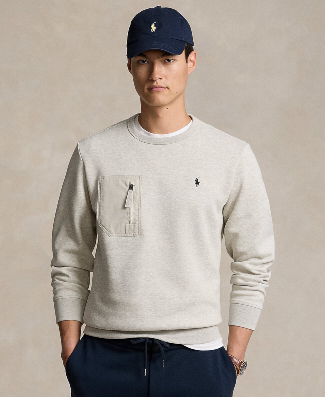 Мужская Толстовка Polo Ralph Lauren Double-Knit Pocket Polo Ralph Lauren