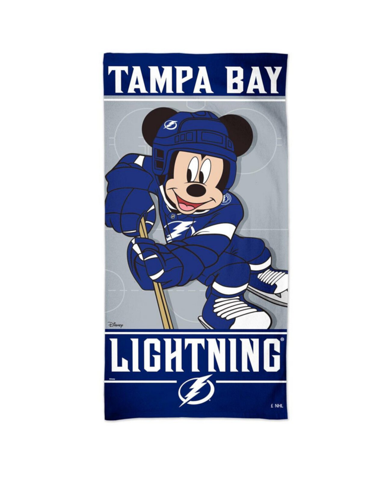 Tampa Bay Lightning 30'' x 60'' Team Disney Spectra Beach Towel Wincraft