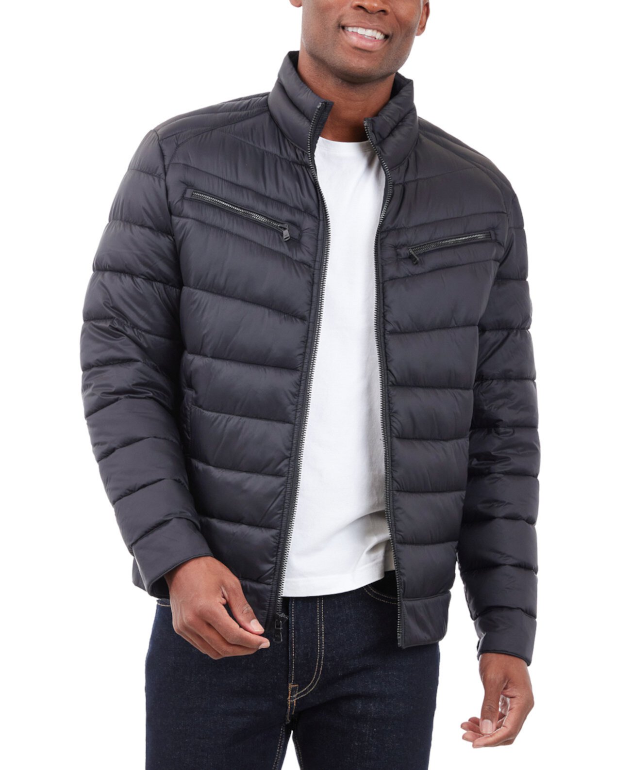 Мужской Пуховик Michael Kors Quilted Full-Zip Michael Kors