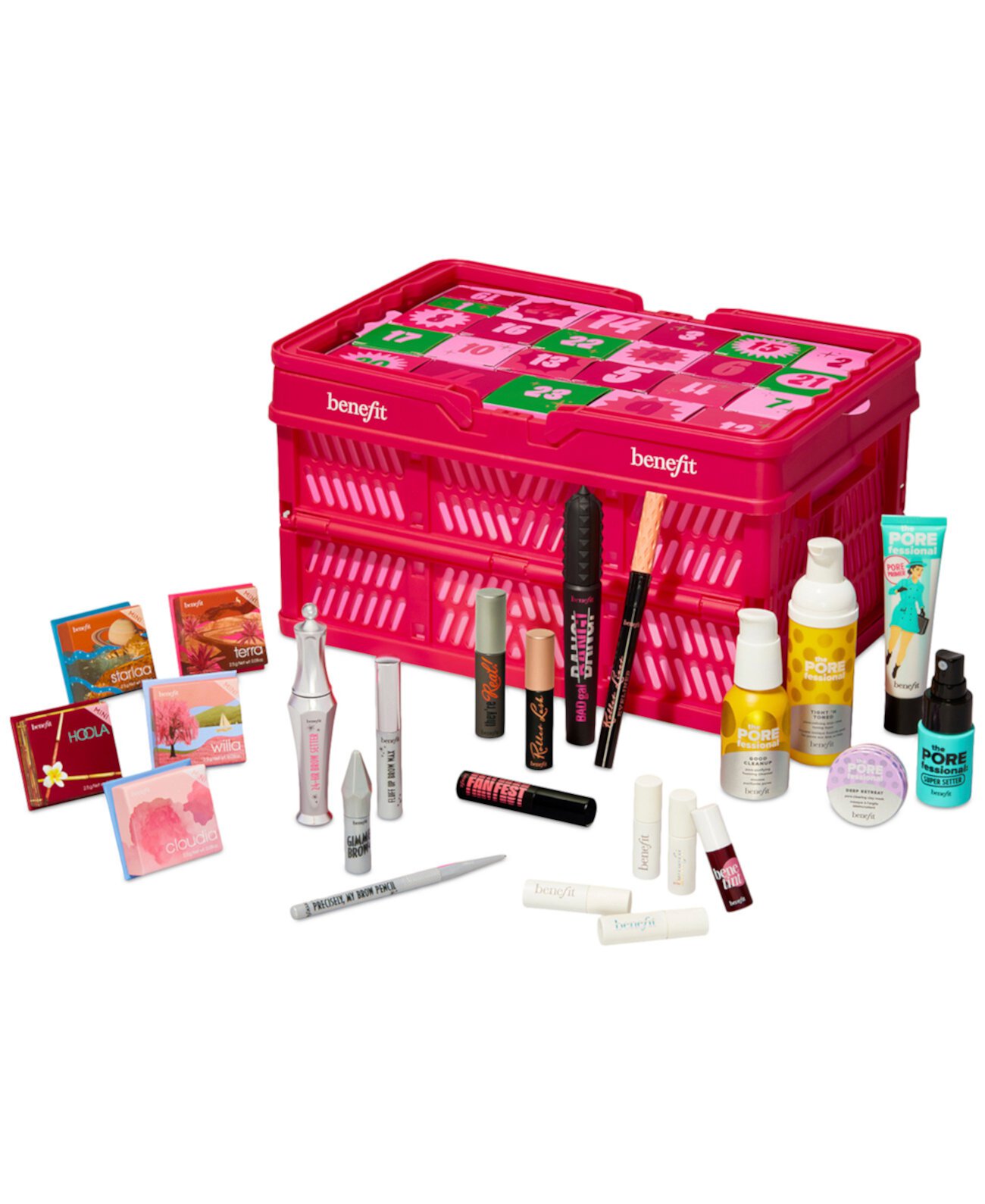 24-Pc. The Gorgeous Grocer Advent Calendar Set Benefit Cosmetics