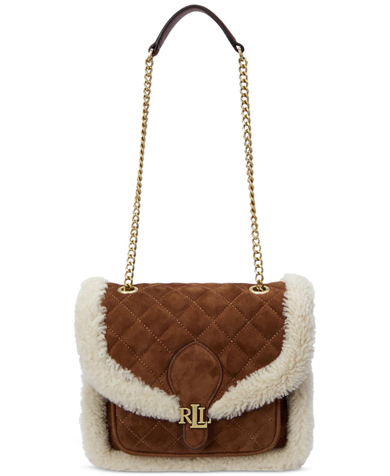 Сумка через плечо LAUREN Ralph Lauren Suede Small Bradley Convertible Bag LAUREN Ralph Lauren