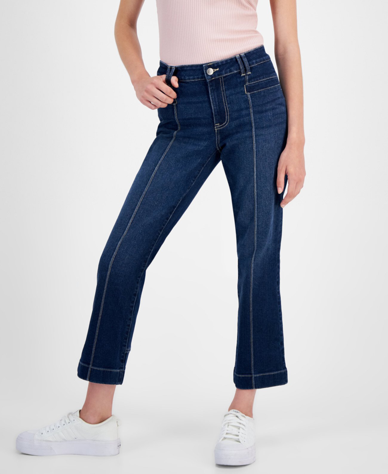 Женские Прямые Джинсы Nautica Jeans Фланелевые Nautica Jeans