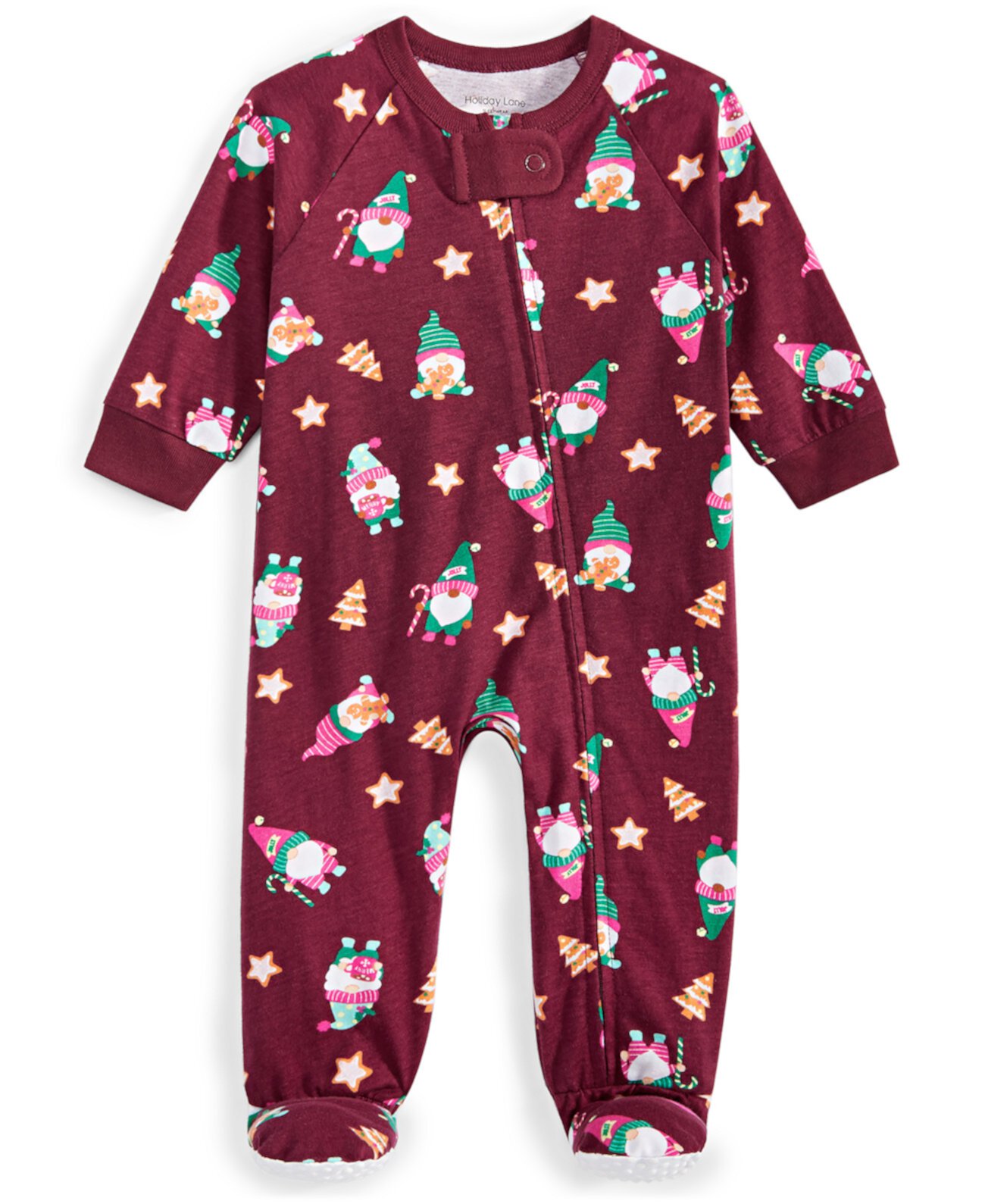 Baby Gnomes Cotton Footed Family Holiday Pajamas, Created for Macy's Holiday Lane