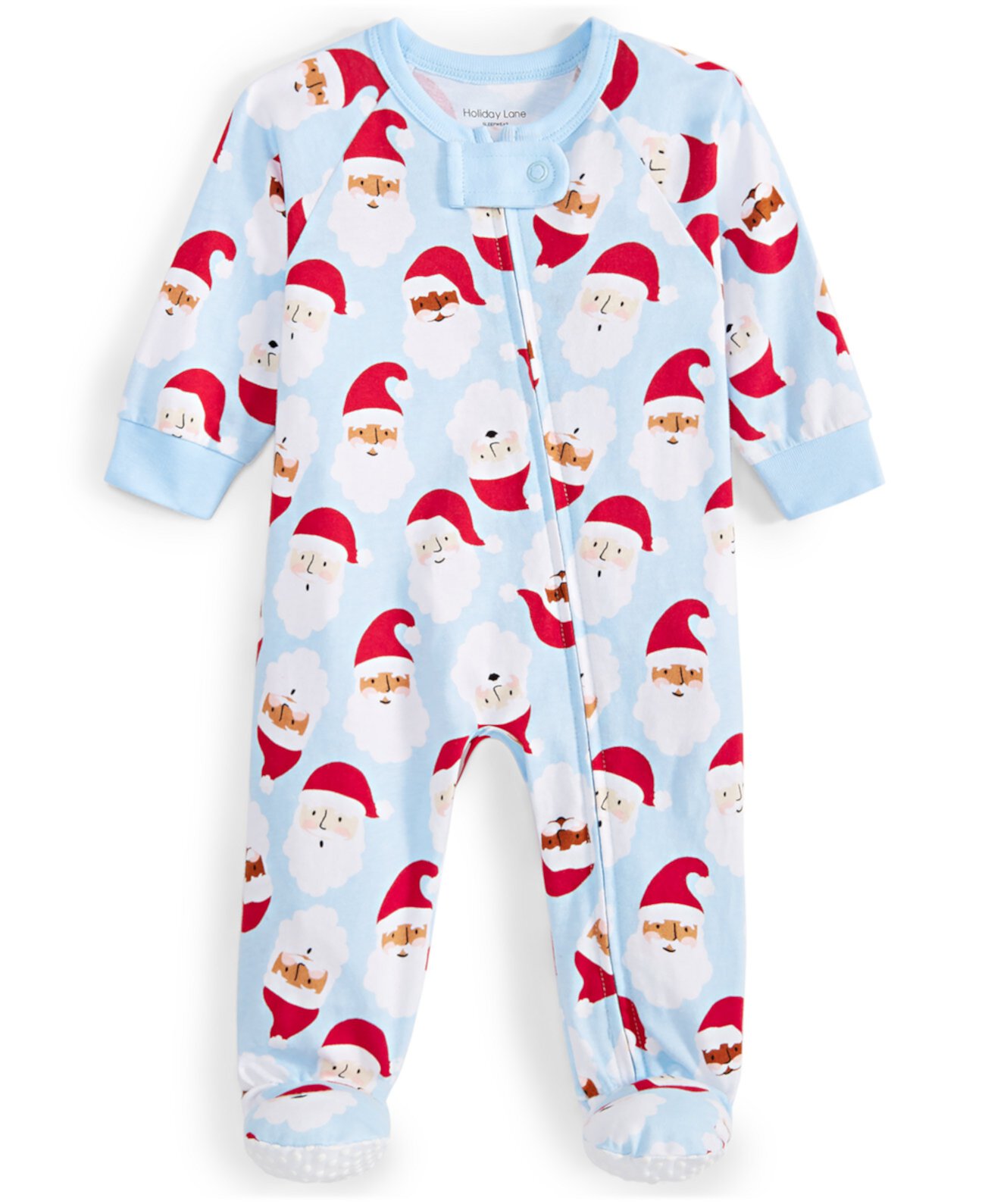 Baby Santa Toss Cotton Footed Family Matching Christmas Pajamas, Created for Macy's Holiday Lane