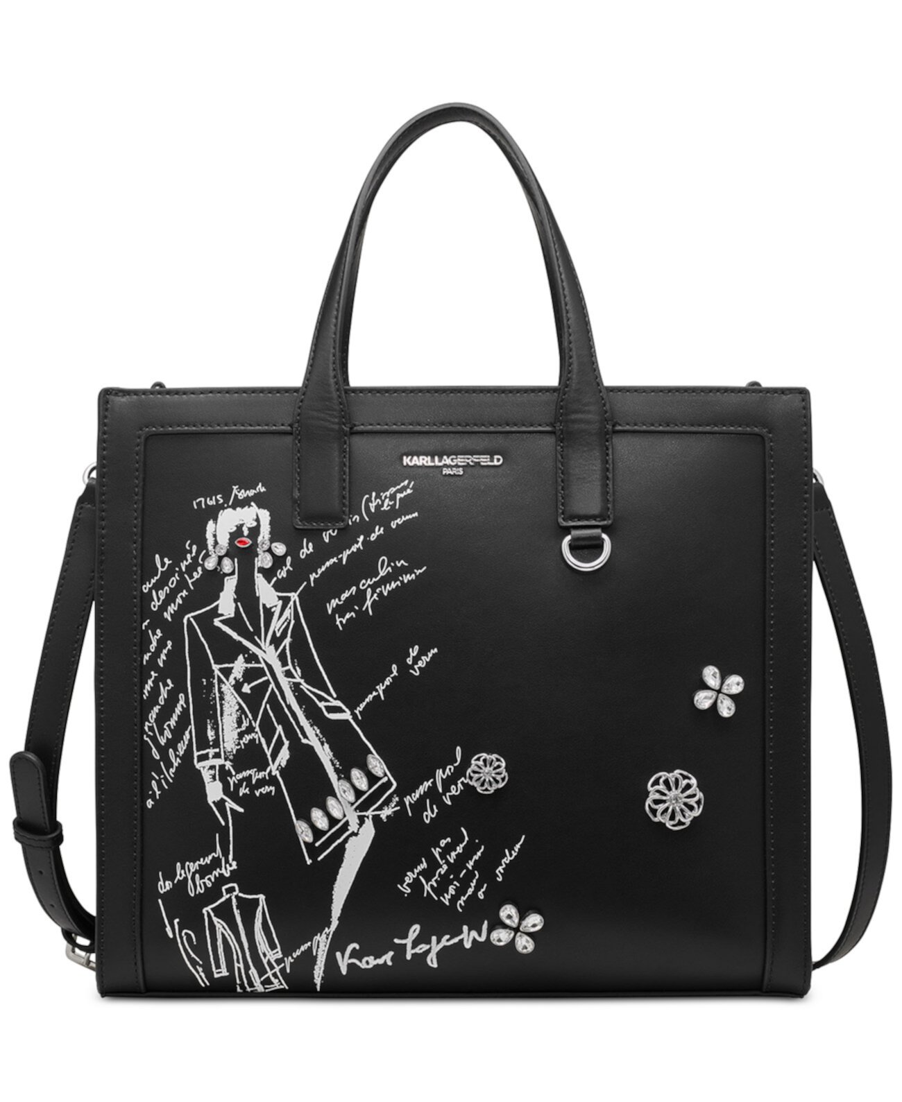 Сумка кросс-боди Karl Lagerfeld Paris Nouveau Medium Tote Karl Lagerfeld Paris