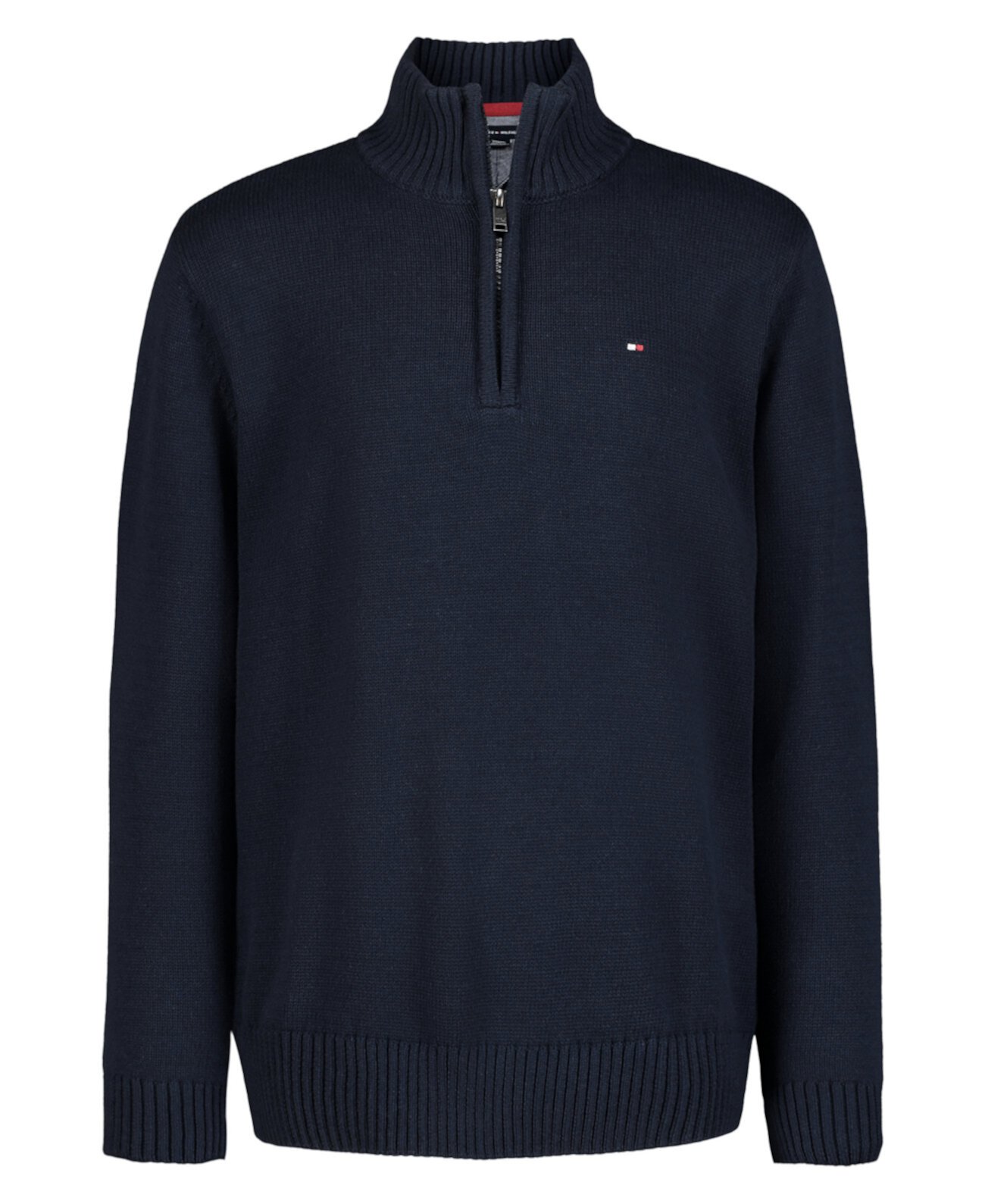  Свитер Tommy Hilfiger Solid 1/4 Zip Tommy Hilfiger