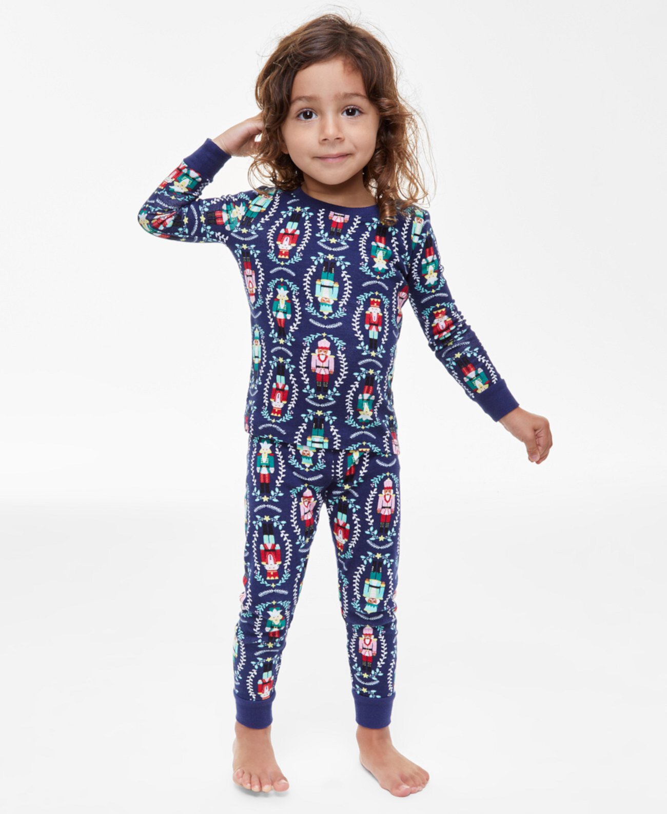 Family Pajamas Baby & Toddler Nutcracker Mix It Cotton Snug-Fit Family Holiday Pajamas, Created for Macy's Holiday Lane