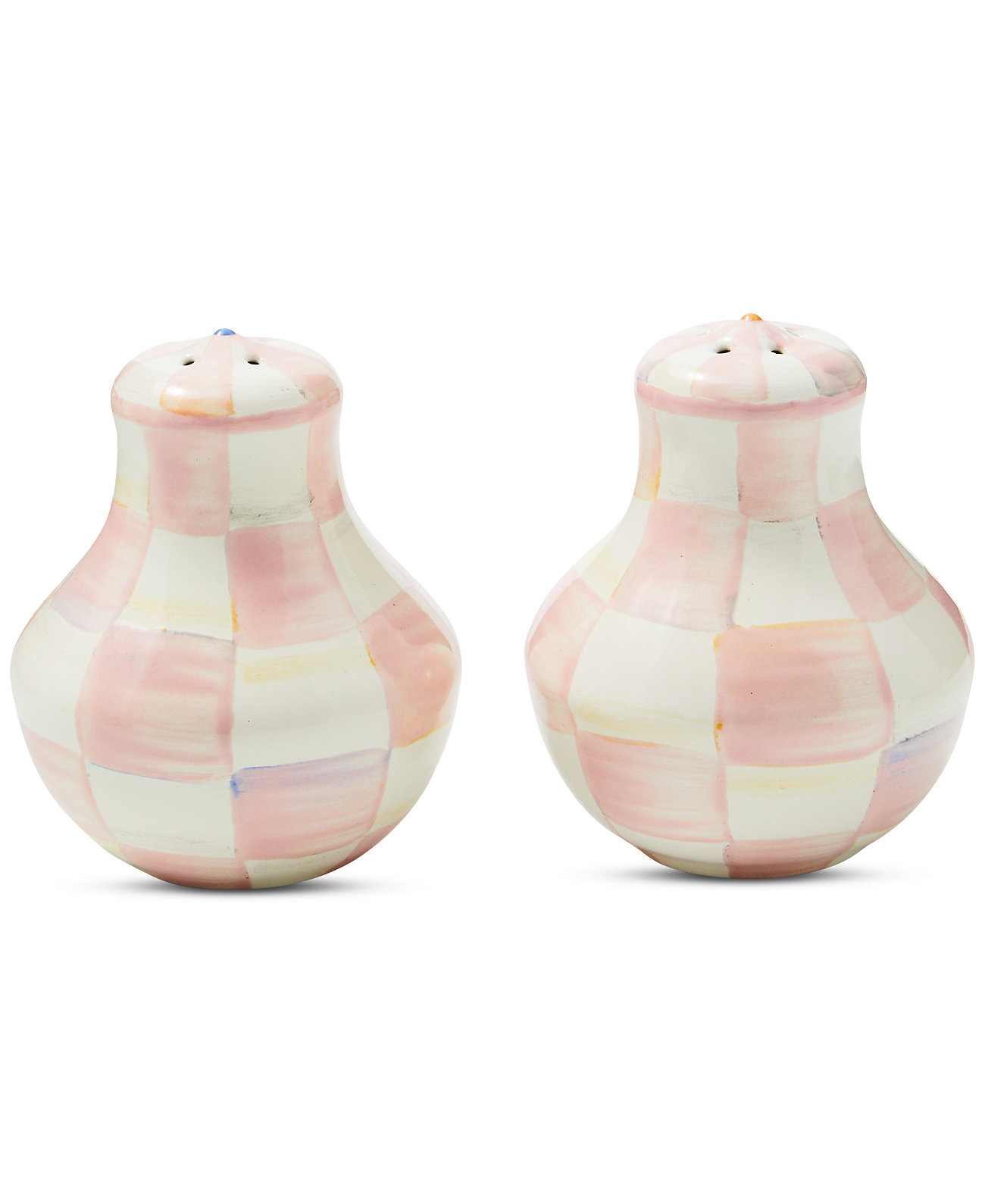 Rosy Check Salt & Pepper Shakers MacKenzie-Childs