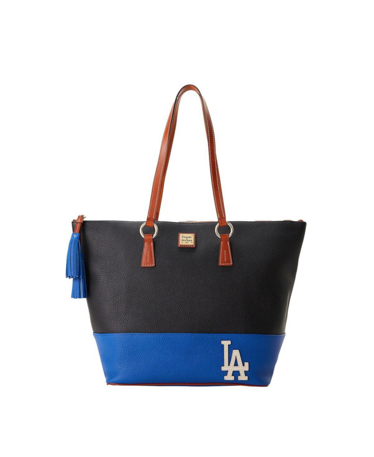 Сумка-тоут с кожаными ручками и множеством карманов Los Angeles Dodgers Dooney & Bourke