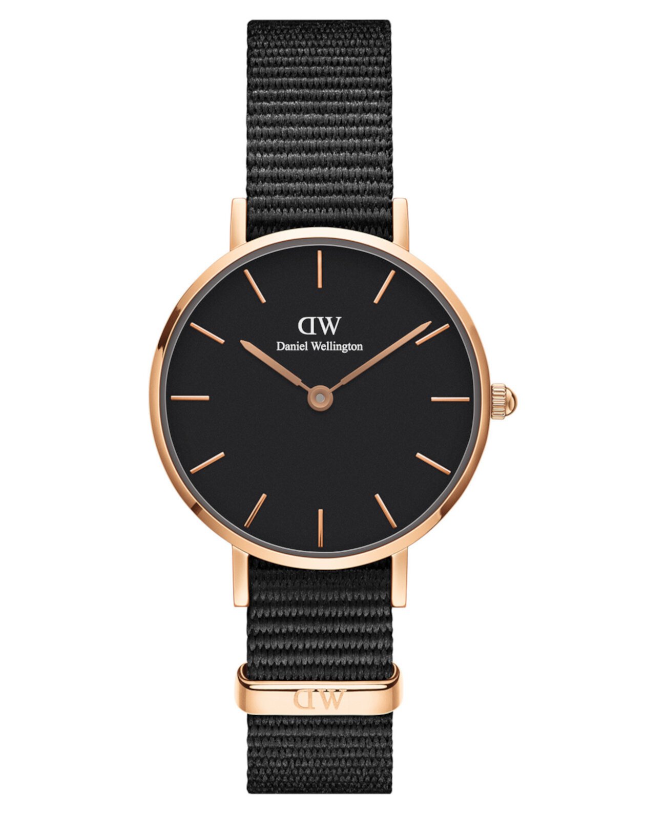 Смарт часы Daniel Wellington Petite Cornwall черные 28mm Daniel Wellington